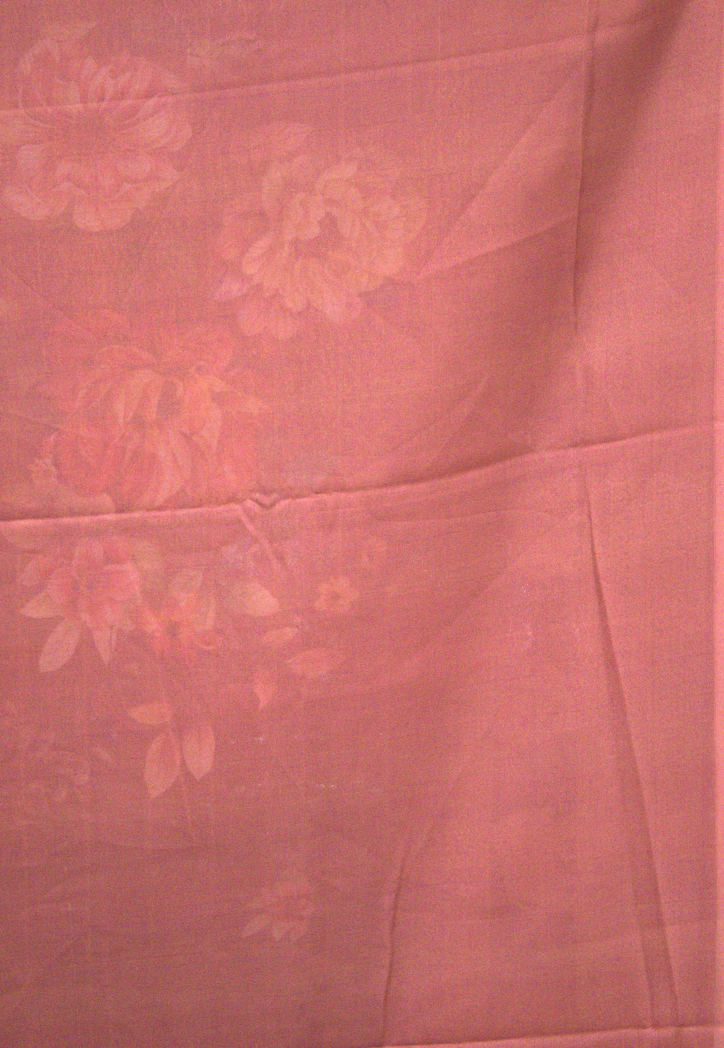 Dola Silk Saree - Black Floral Flower Line