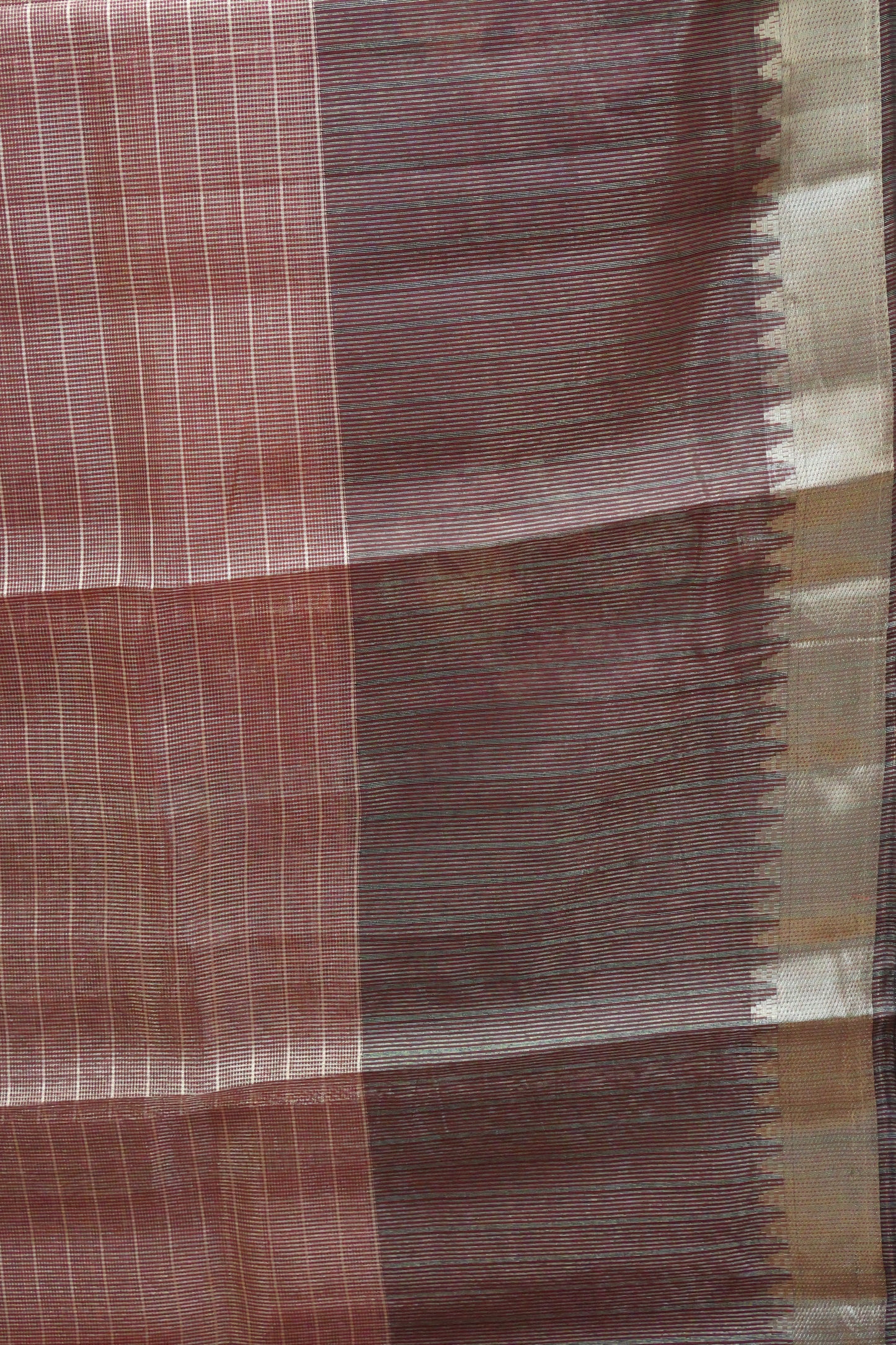 Mangal Giri Silk-Maroon Floral Print