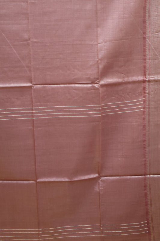 Bhagalpur Tissue-Pastle Pink Full Zari