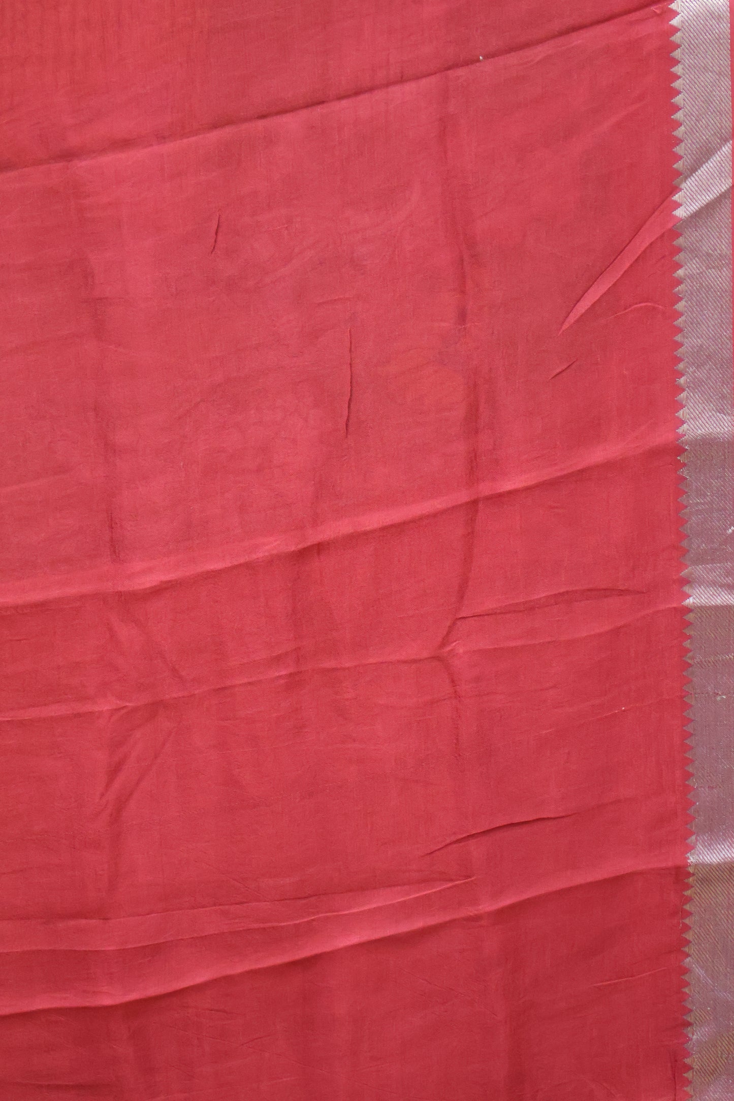 Mangal Giri Silk Saree-Green Pink