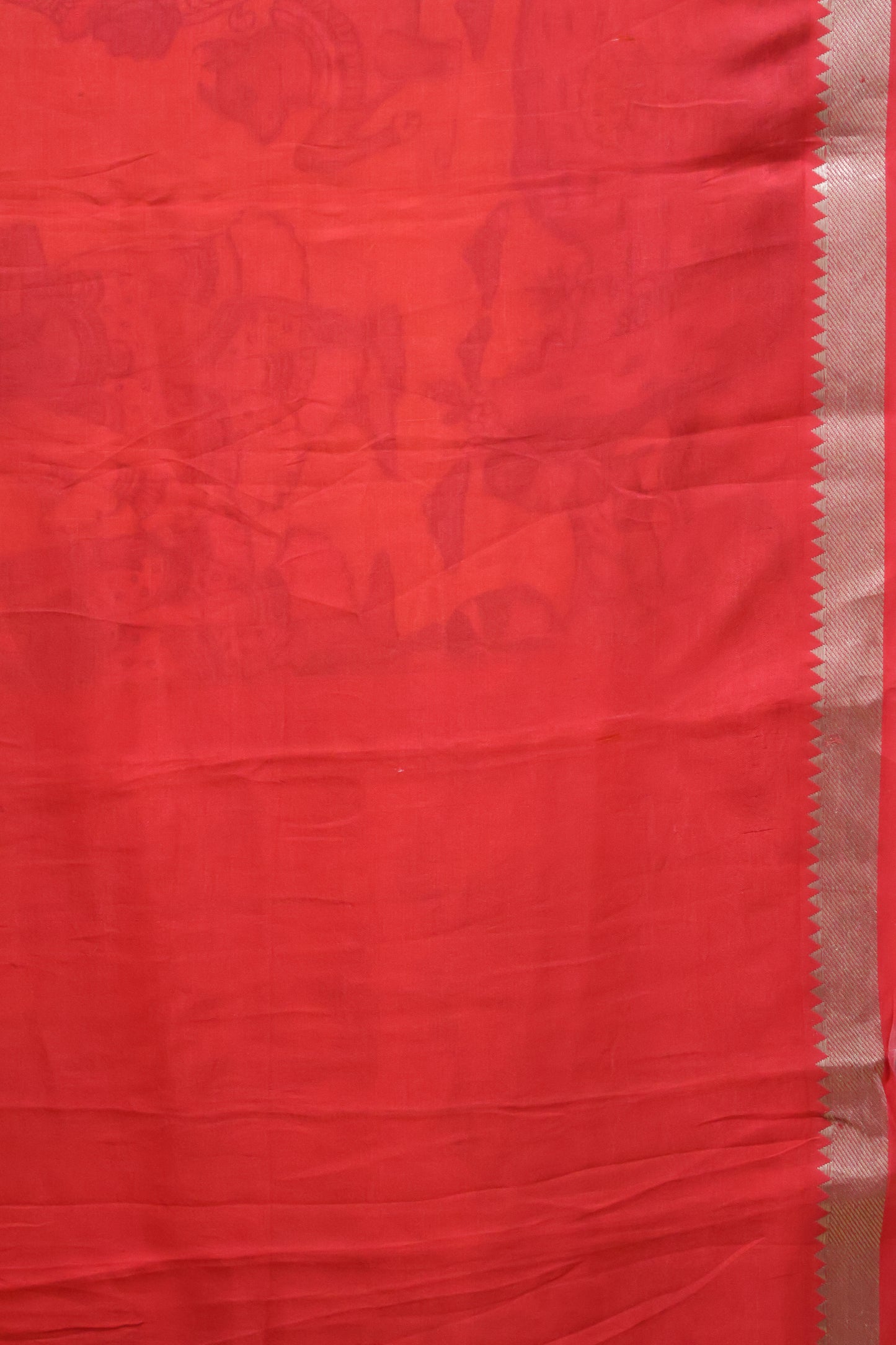 Mangal Giri Silk Saree- Yellow Purple