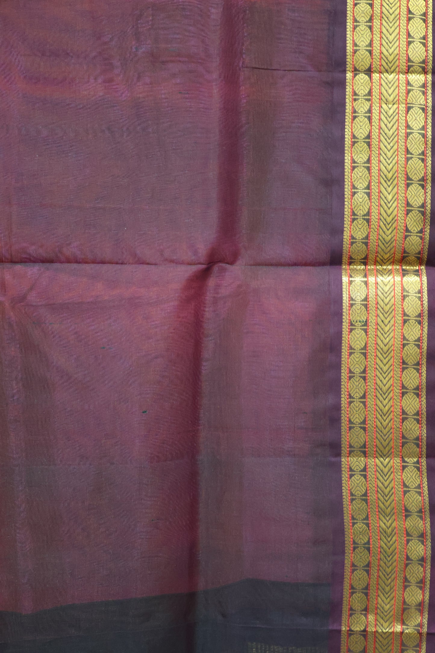 Silk Cotton Saree-Pink