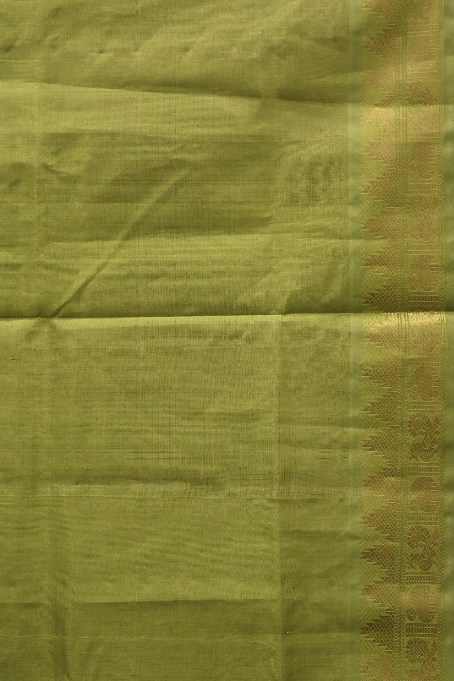 Silk Cotton Saree-Plain Maroon