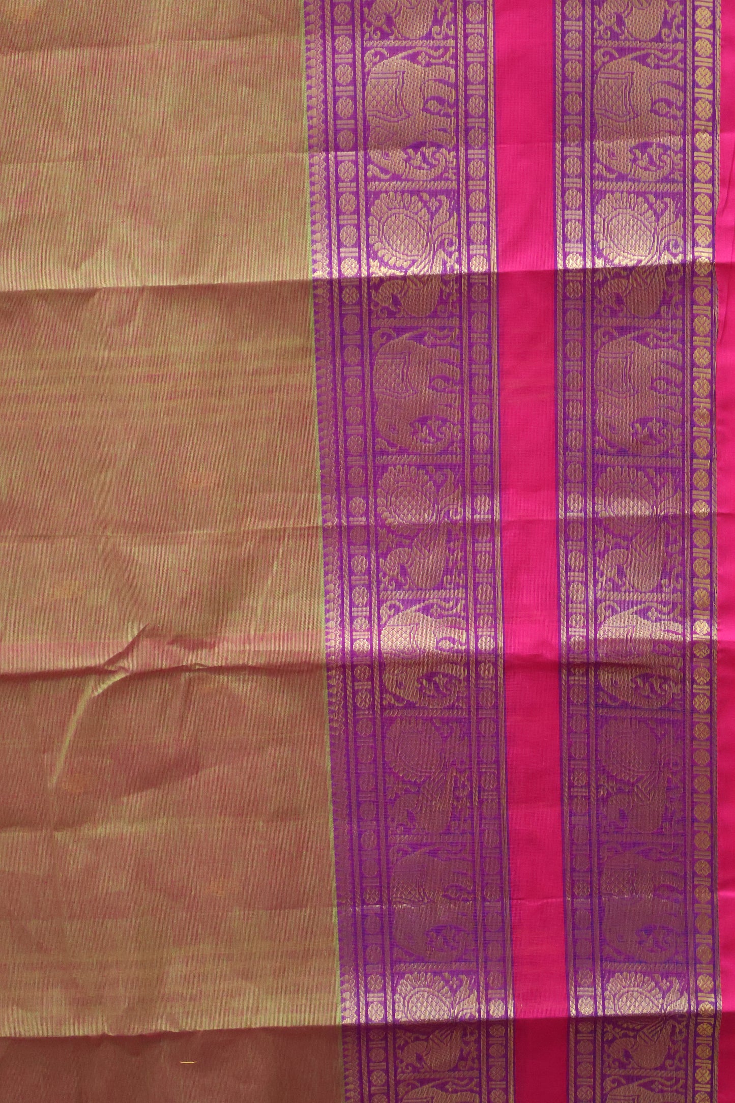 Chettinad Cotton Saree -Manthulir Green