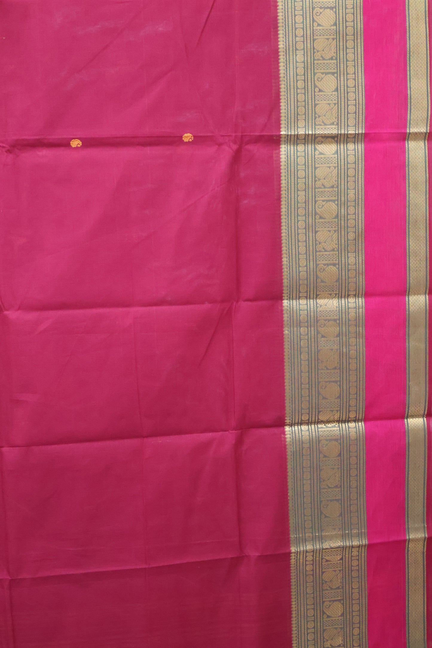 Chettinad Cotton Saree -Maroon