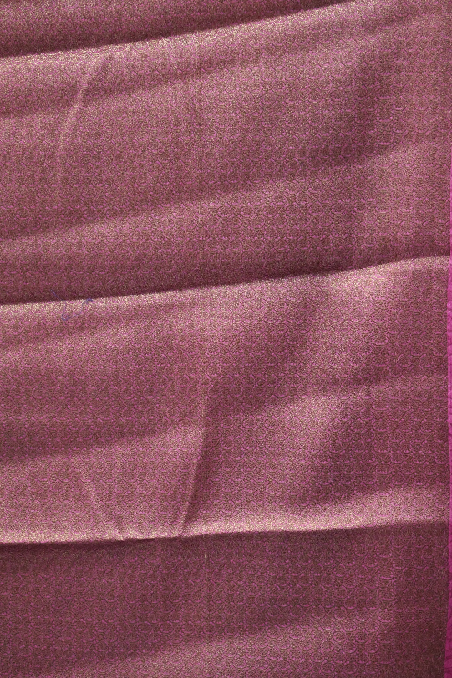 Printed Bamboo Silk Saree-Wine Paisle