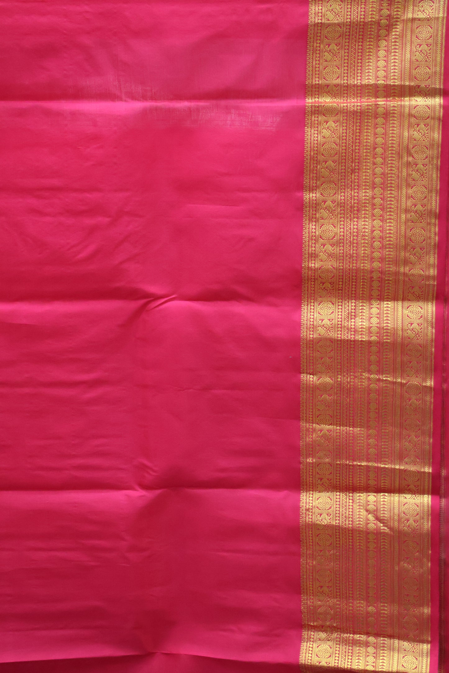 Pure Kanjivaram Silk Saree -Blue Dual Shade