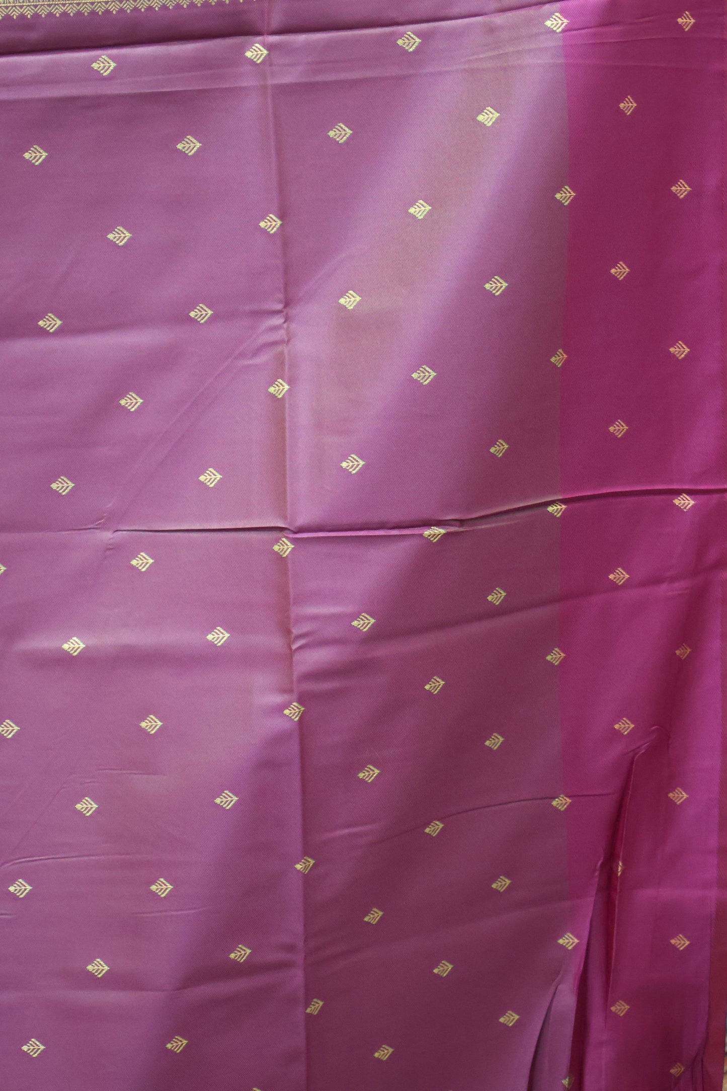 Semi Soft Silk Saree-Grass Green Kolam Border