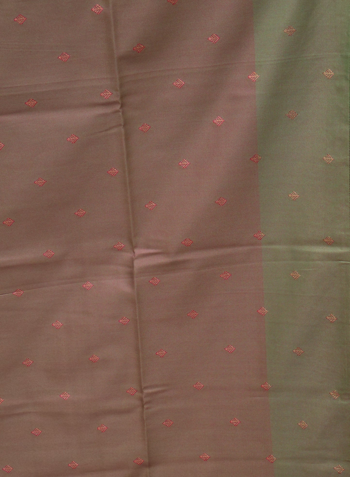 Semi Soft Silk Saree-Magenta Kolam Border