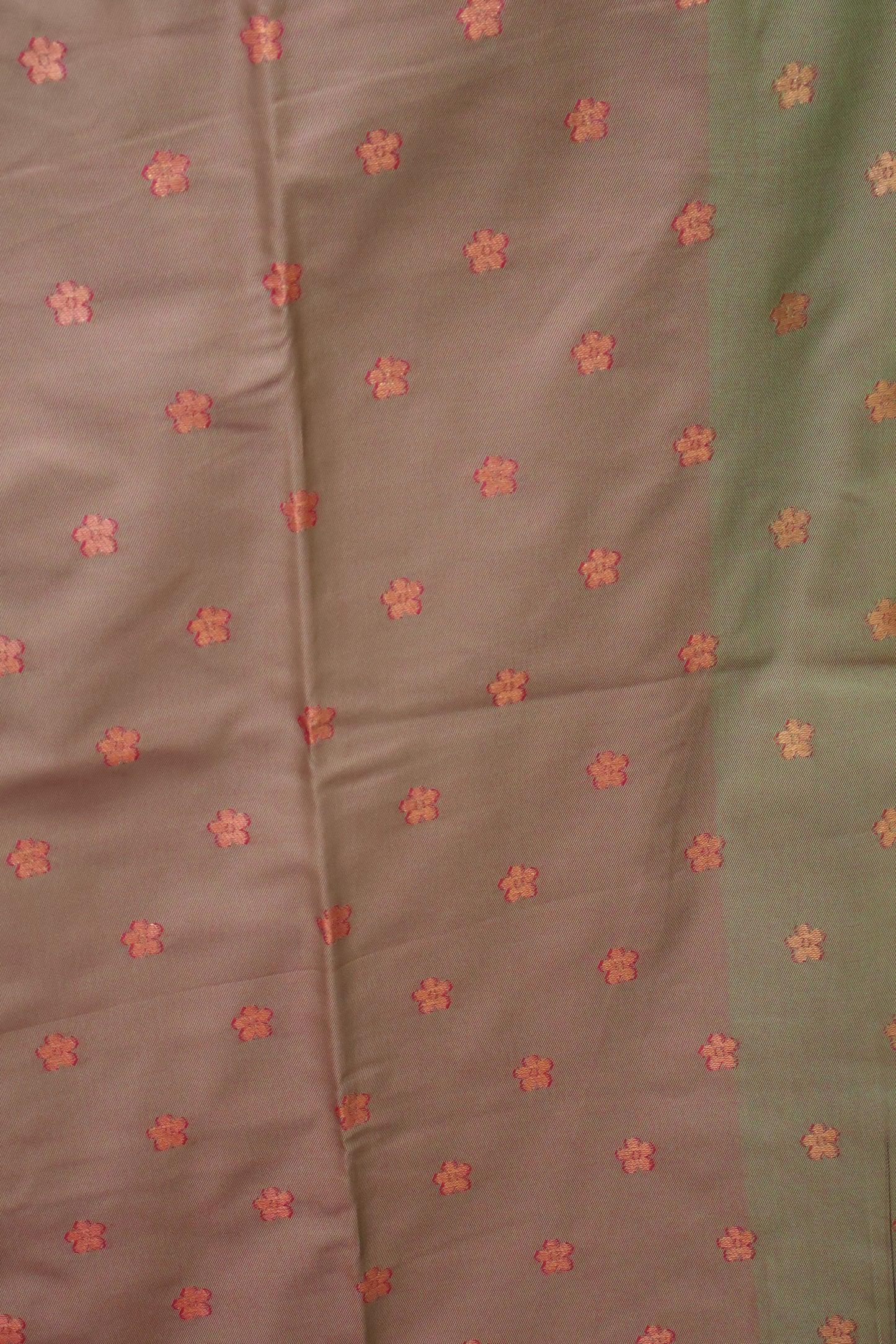 Semi Soft Silk Saree-Rani Pink Floral Body