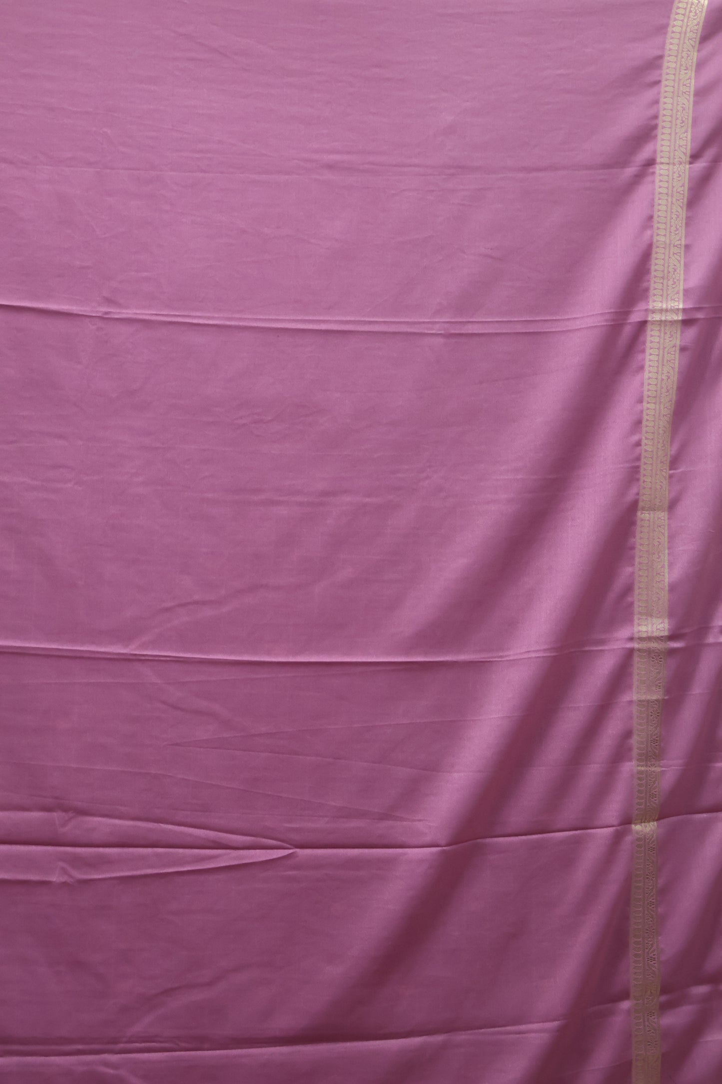 Banarasi Georgete saree- Wine Body Checked