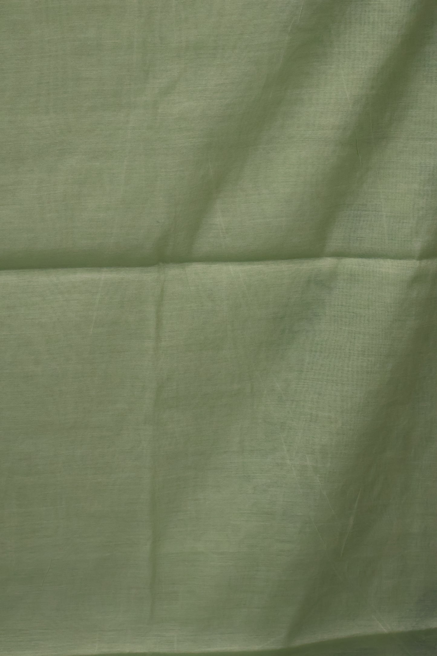 Handloom Saree-Green Geometric