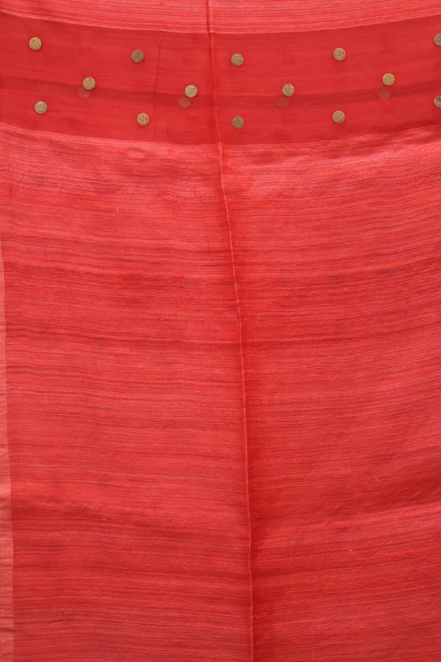 Pure Tussar Saree -Red