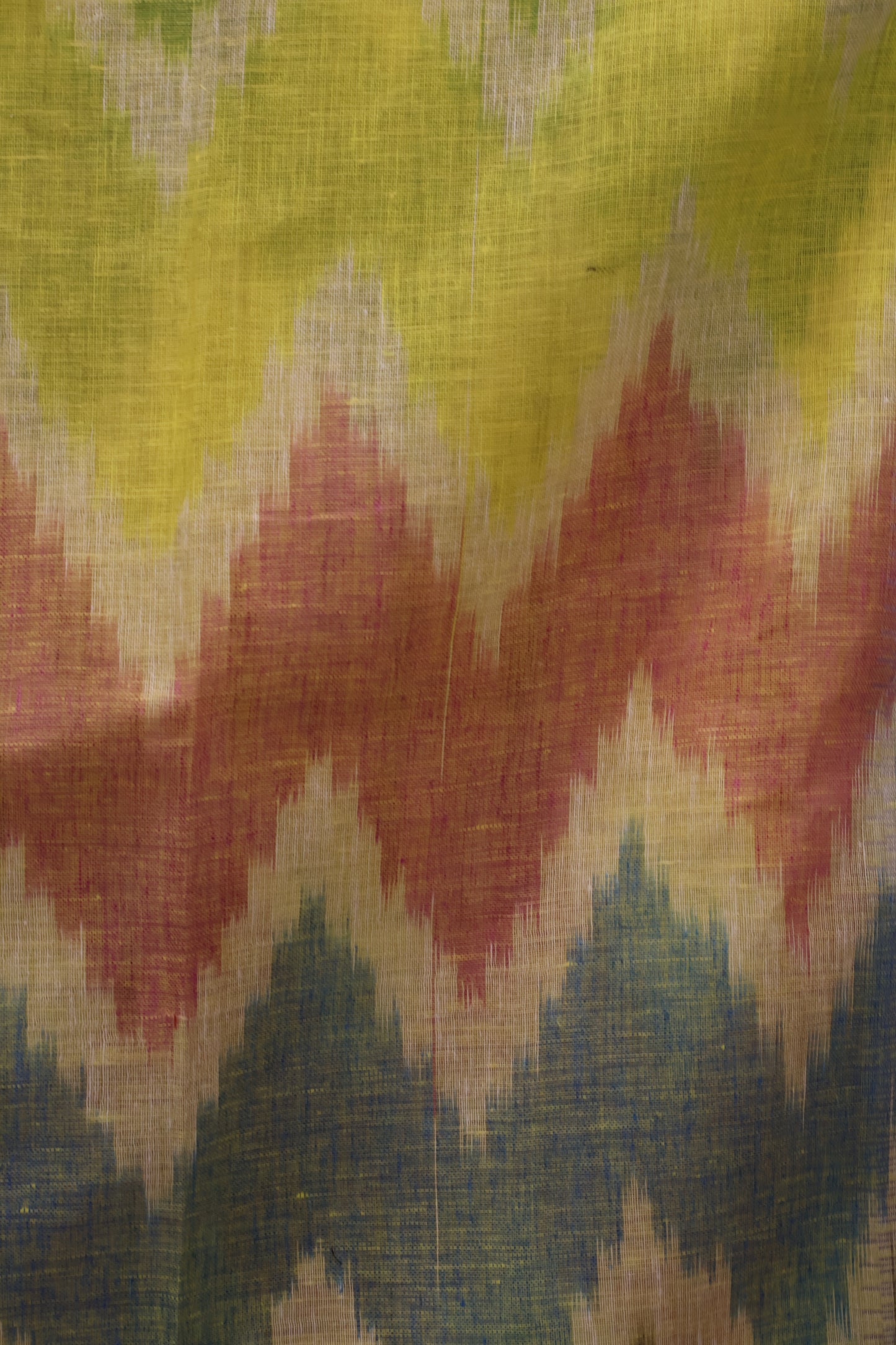 Linen Saree -Lite Purple Colour Zig Zag