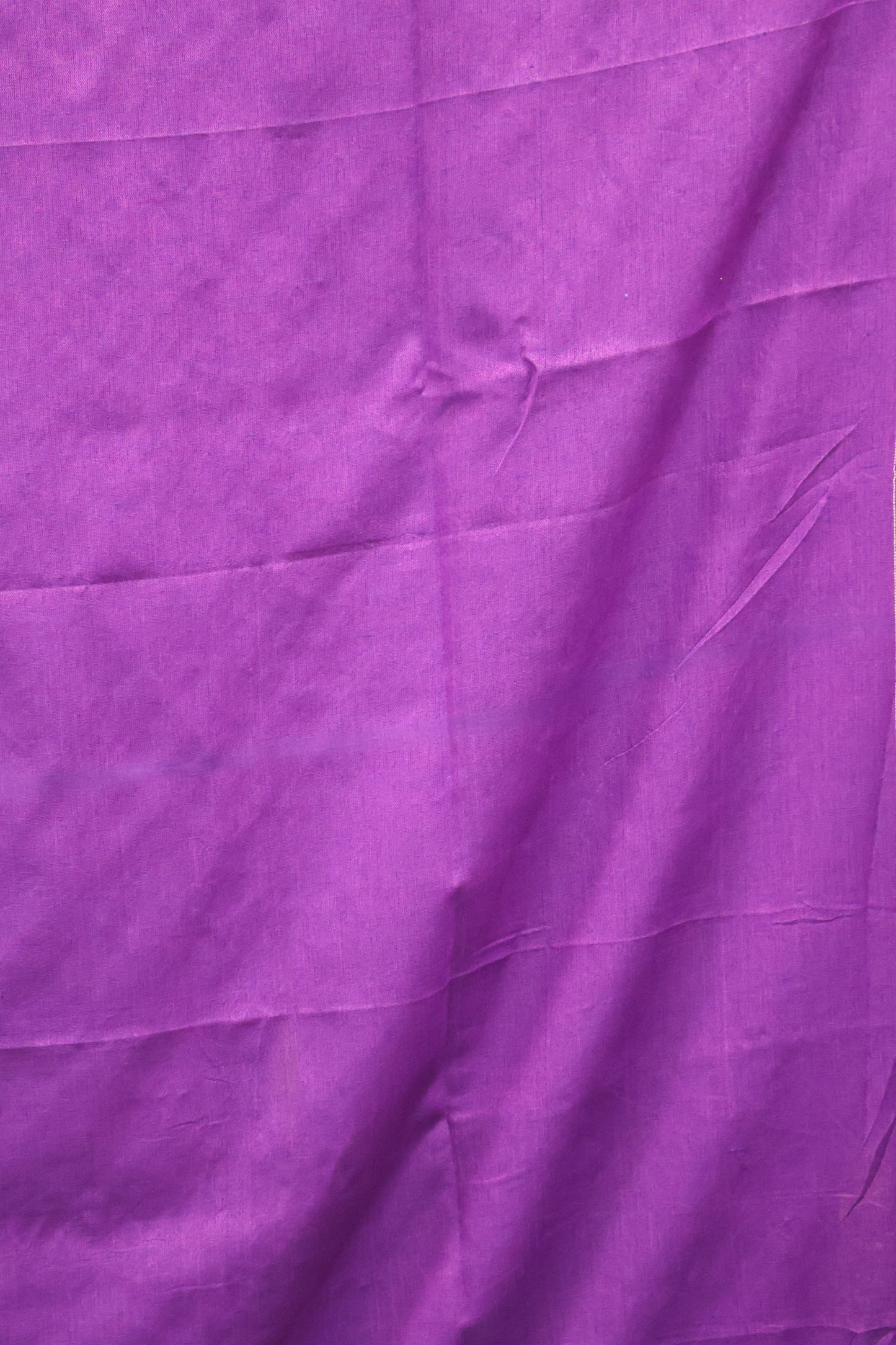 Khadi Cotton Saree -Purple Chumki