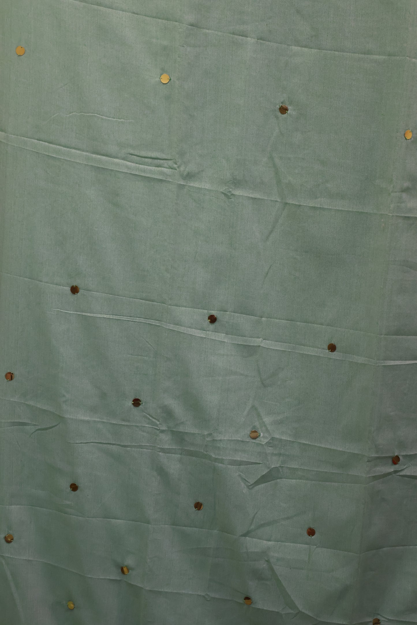 Khadi Cotton Saree -Lite Green Chumki
