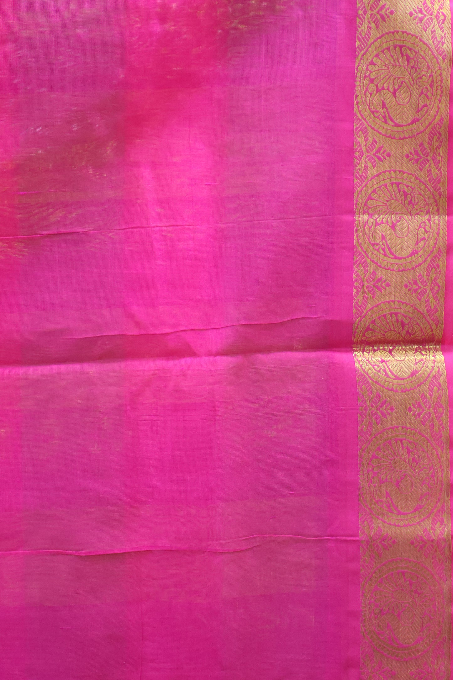 Pure Silk Cotton Saree-Big Colour Checks