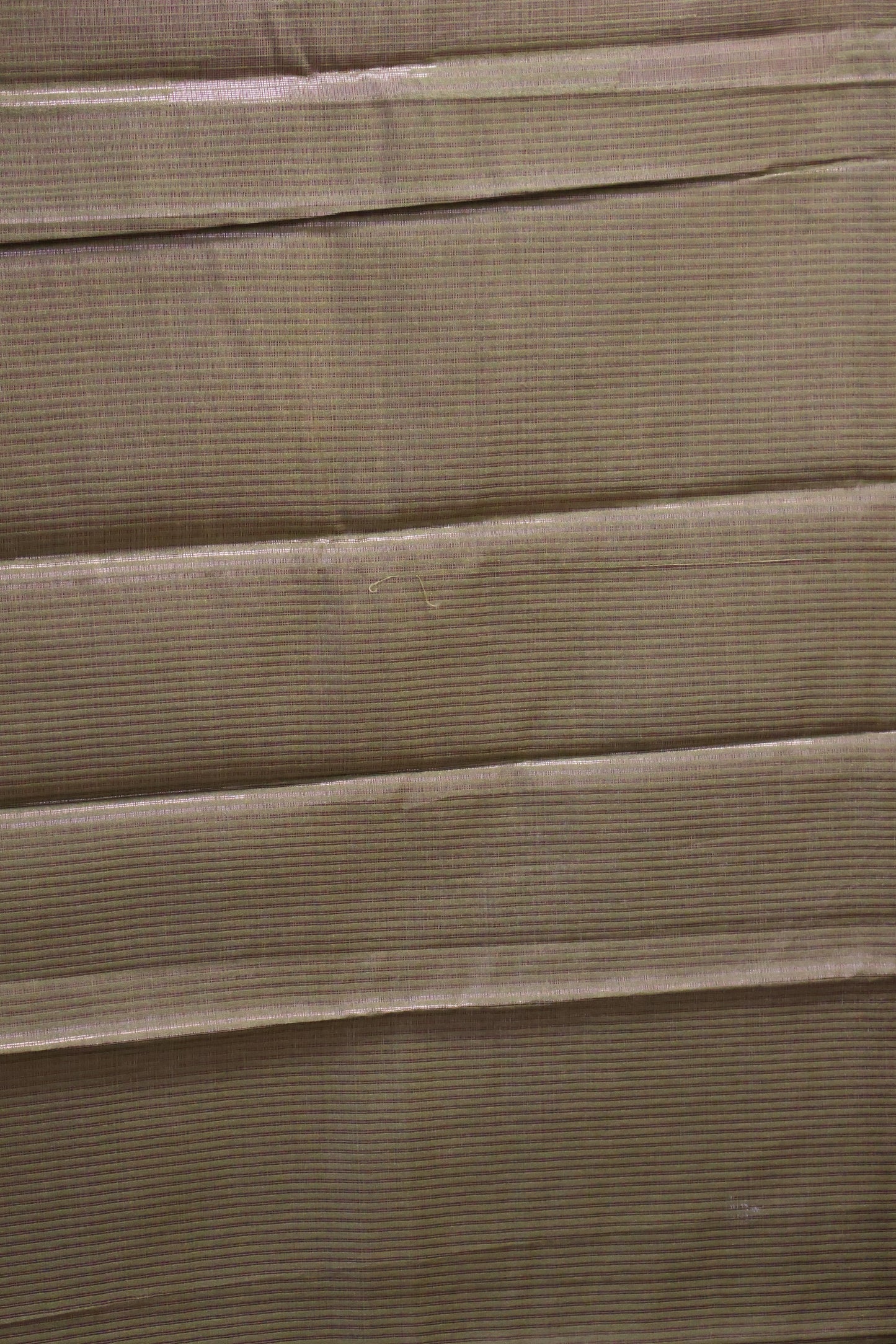 Tissue Silk Saree-Green Stripe