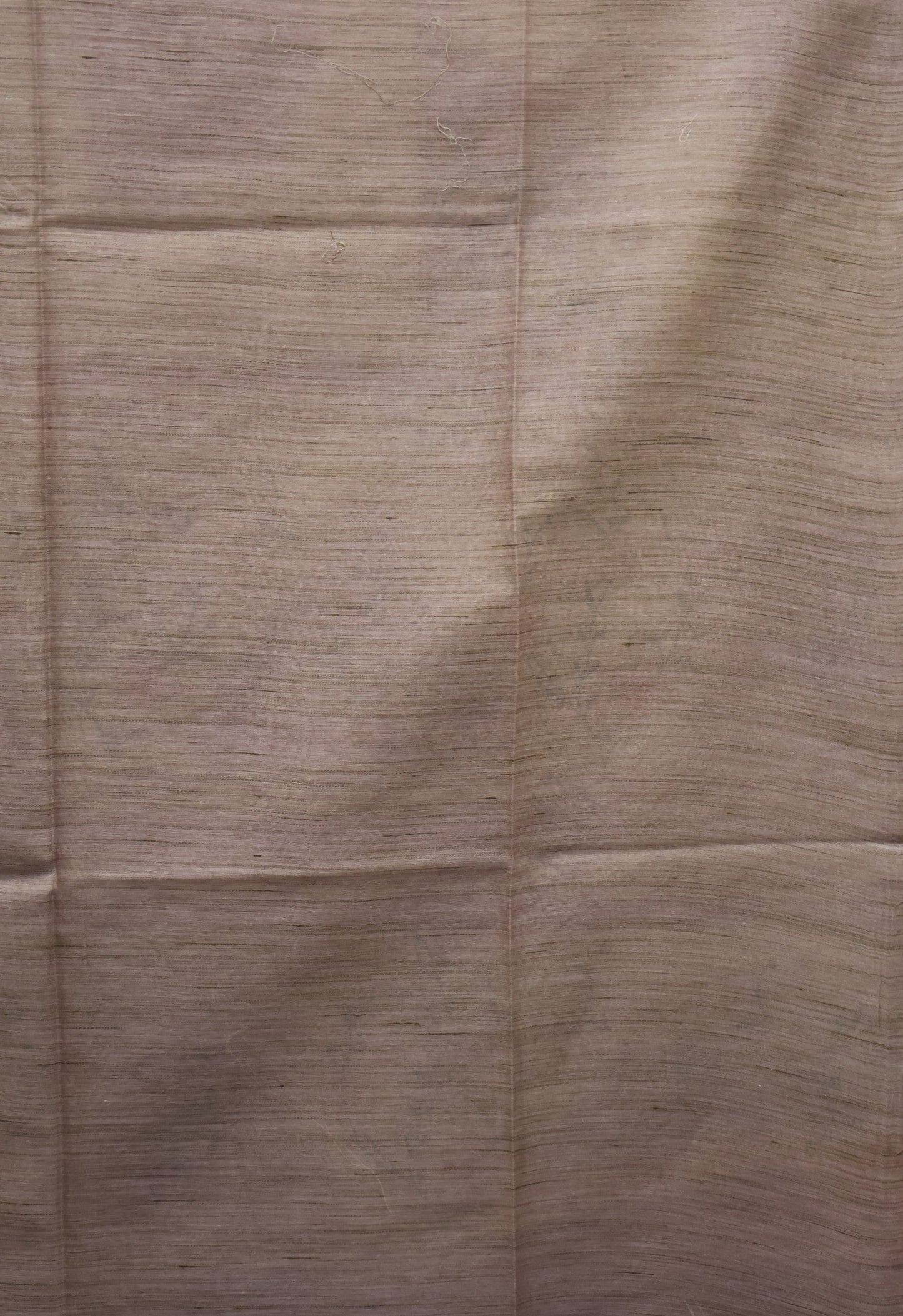 Jute Tussar Saree- Purple Sparrow Floral Pattern