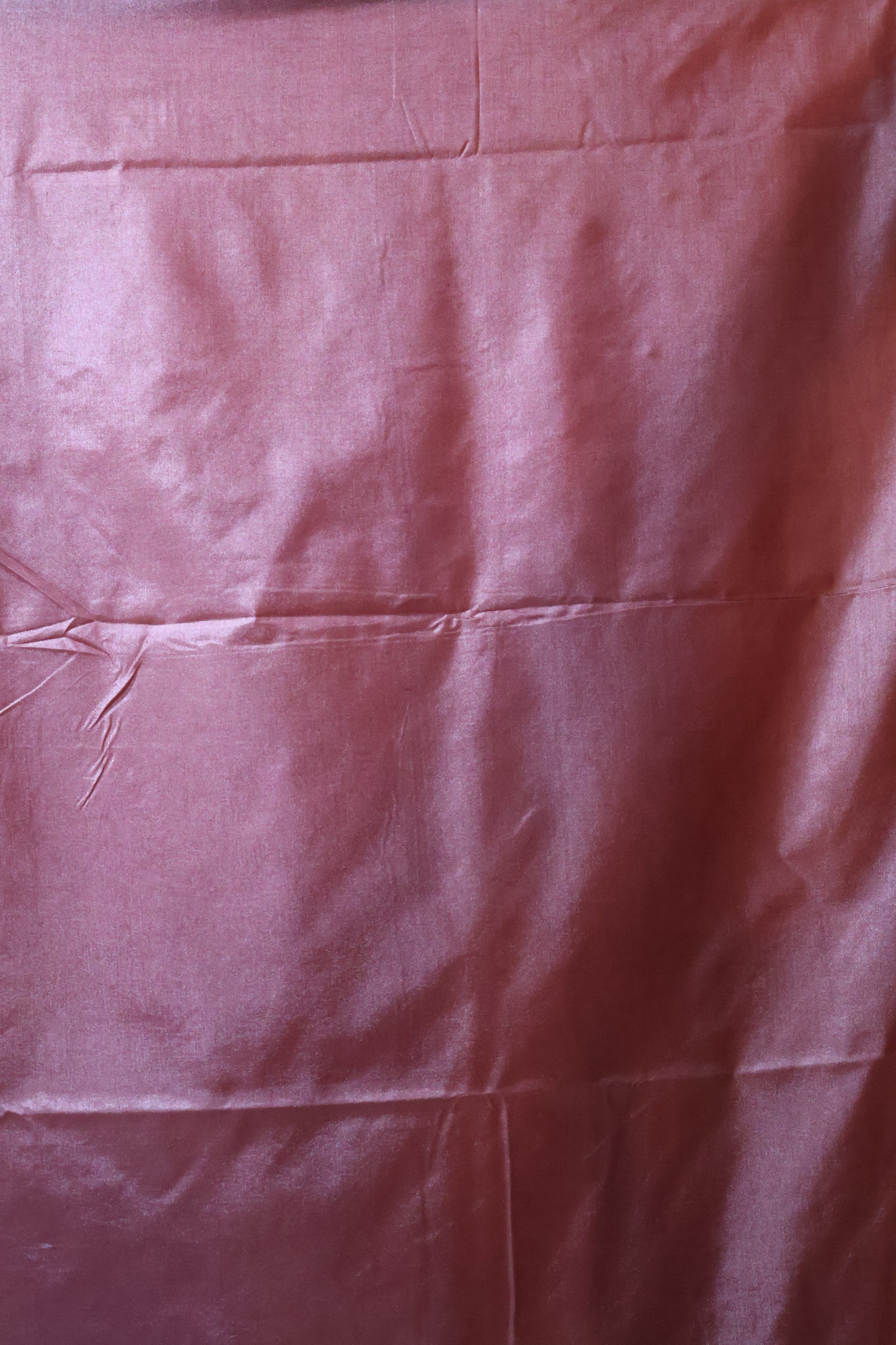 Semi Katan Silk Saree- Mauve Leaf Flower