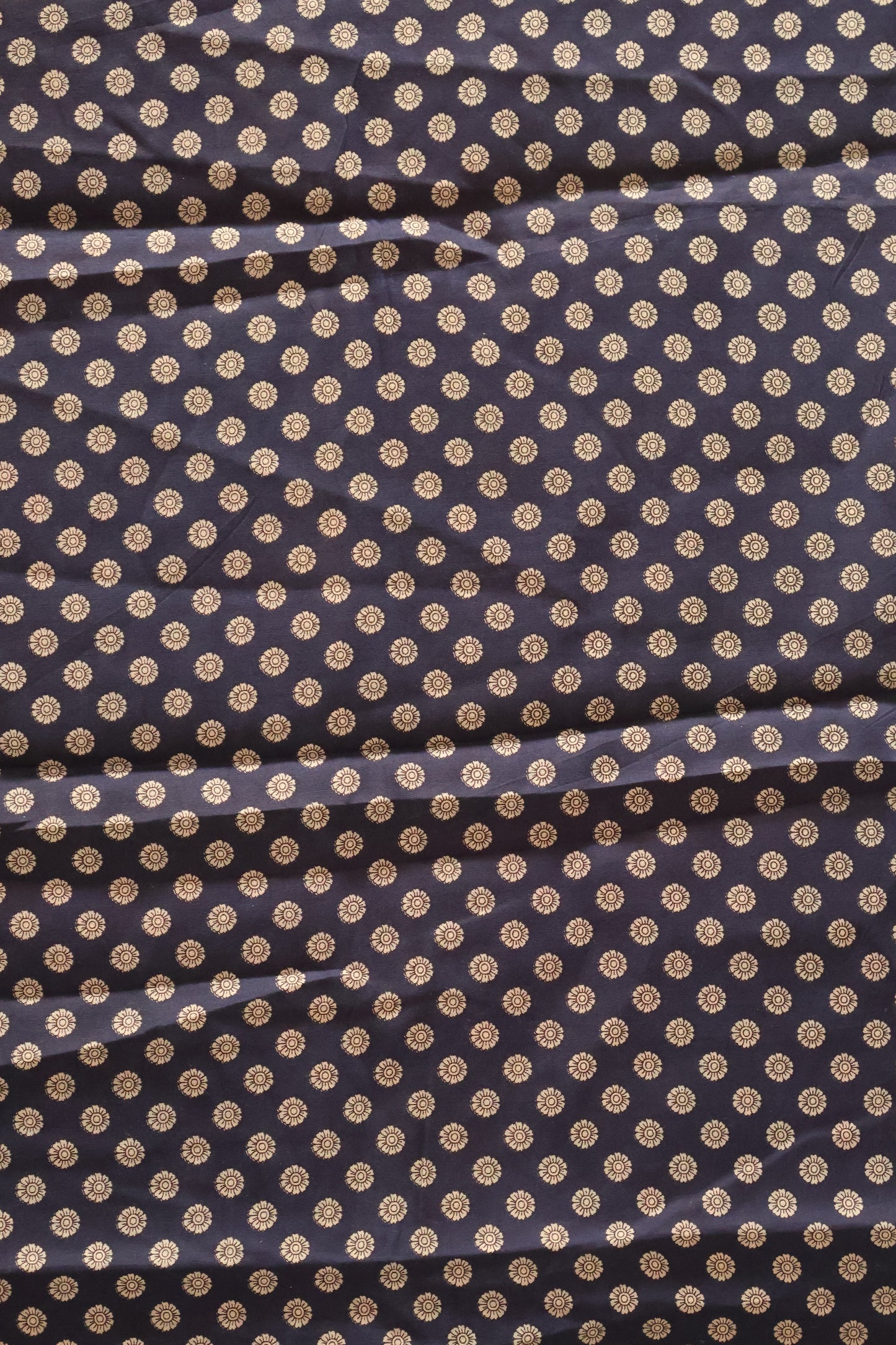 Malai Cotton Saree-Purple Pichwai Print