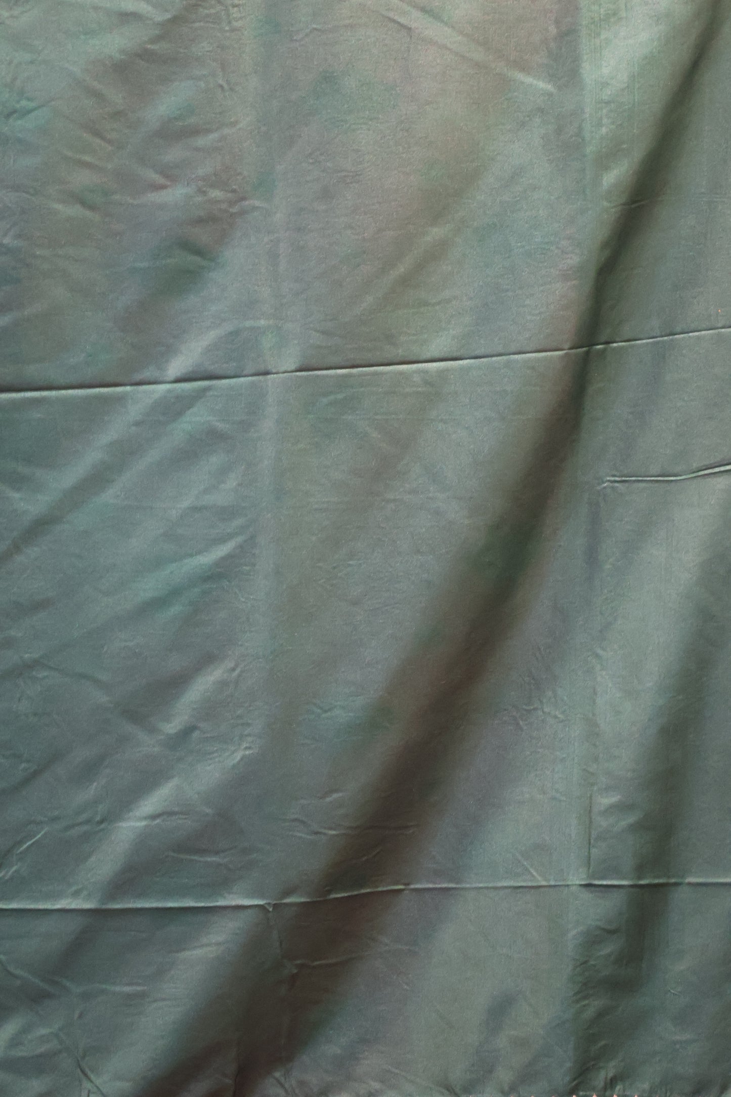 Soft Tussar Saree-Dark Pink Creeper Flower Design