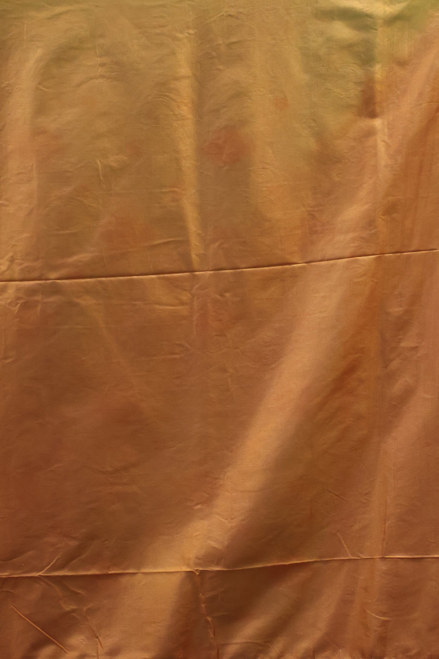 Soft Tussar Saree-Dark Sea Green Flower Design