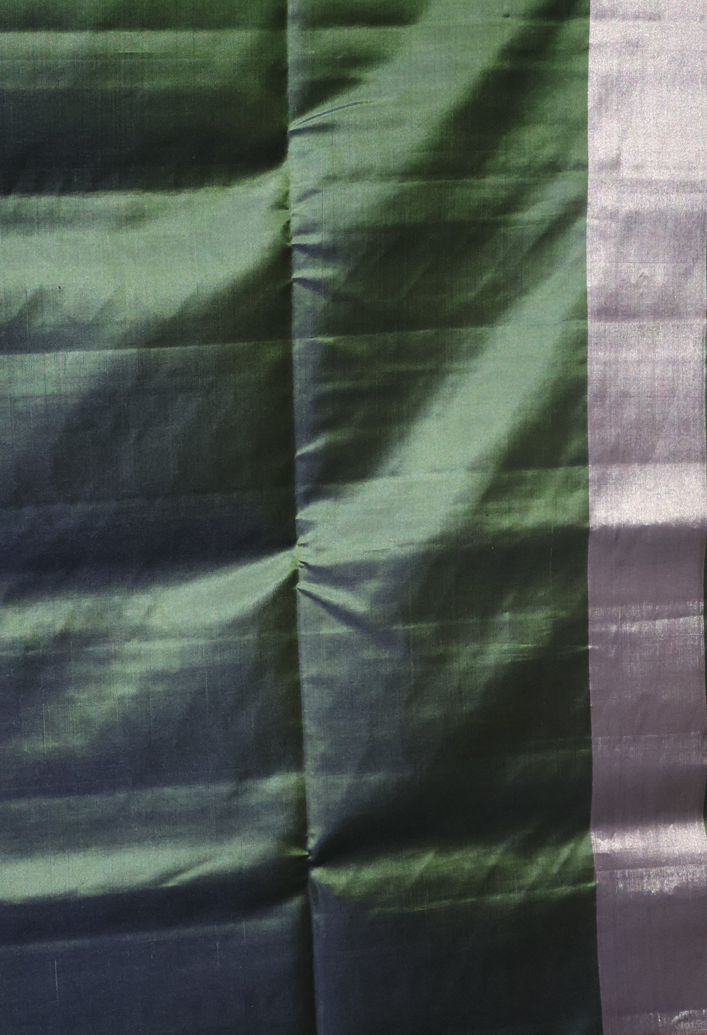 Pure Kanjivaram Silk Saree -Beige Peacock Zari