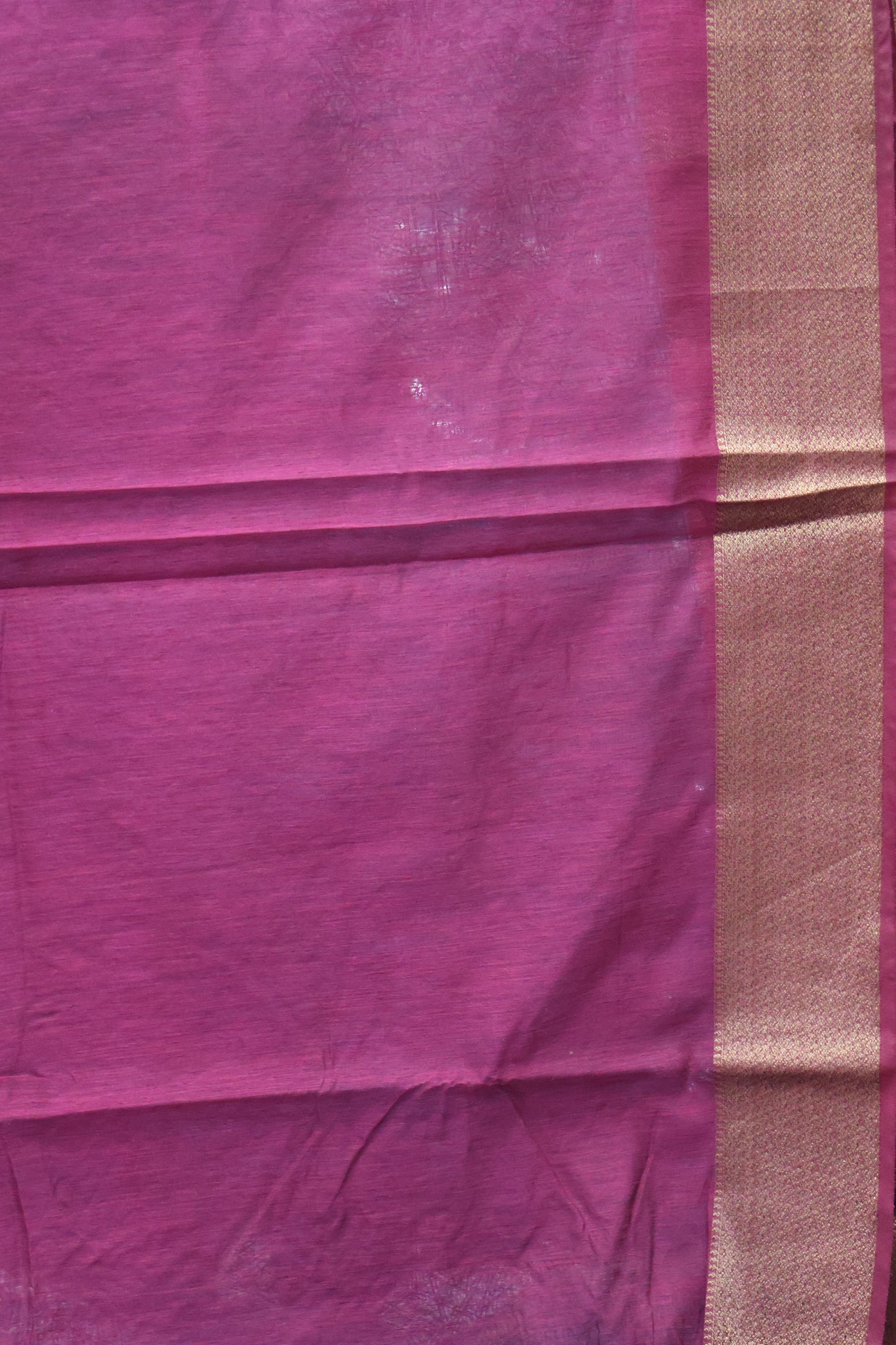 Bamboo Silk Saree-Peacock Blue Geometric