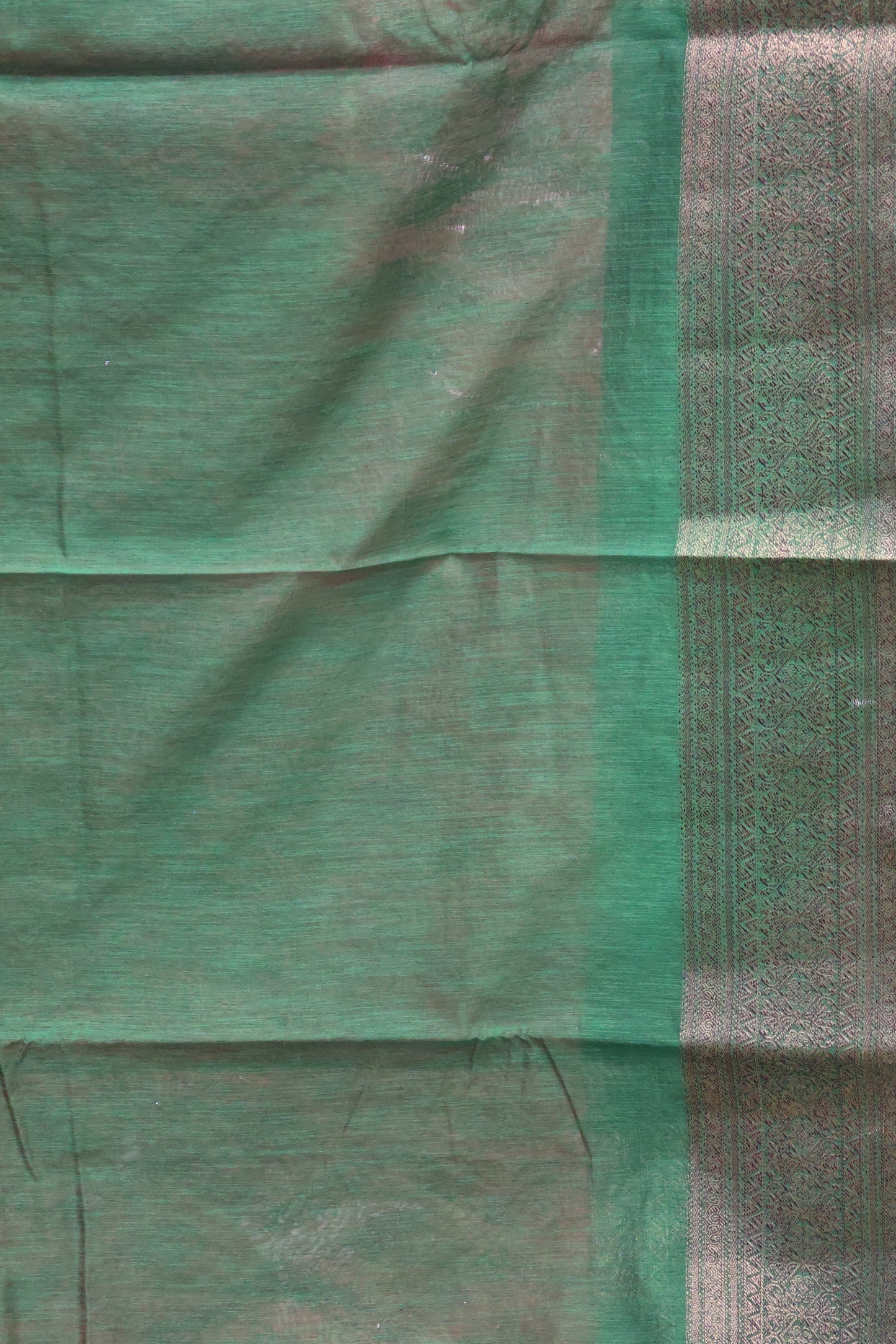 Bamboo Silk Saree-Maroon Sequence Work