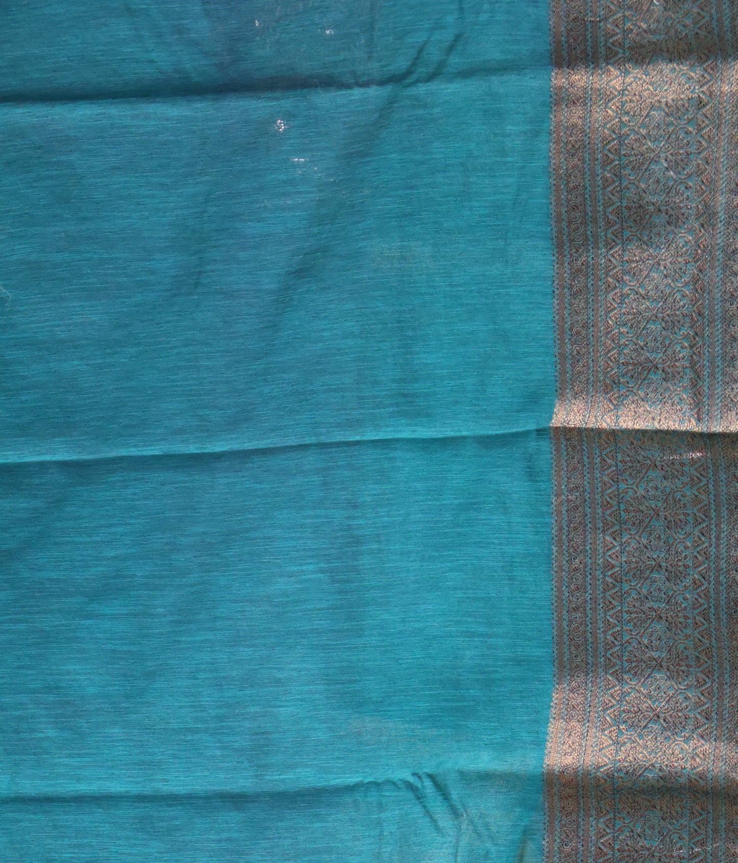 Bamboo Silk Saree-Wine Sequence Work