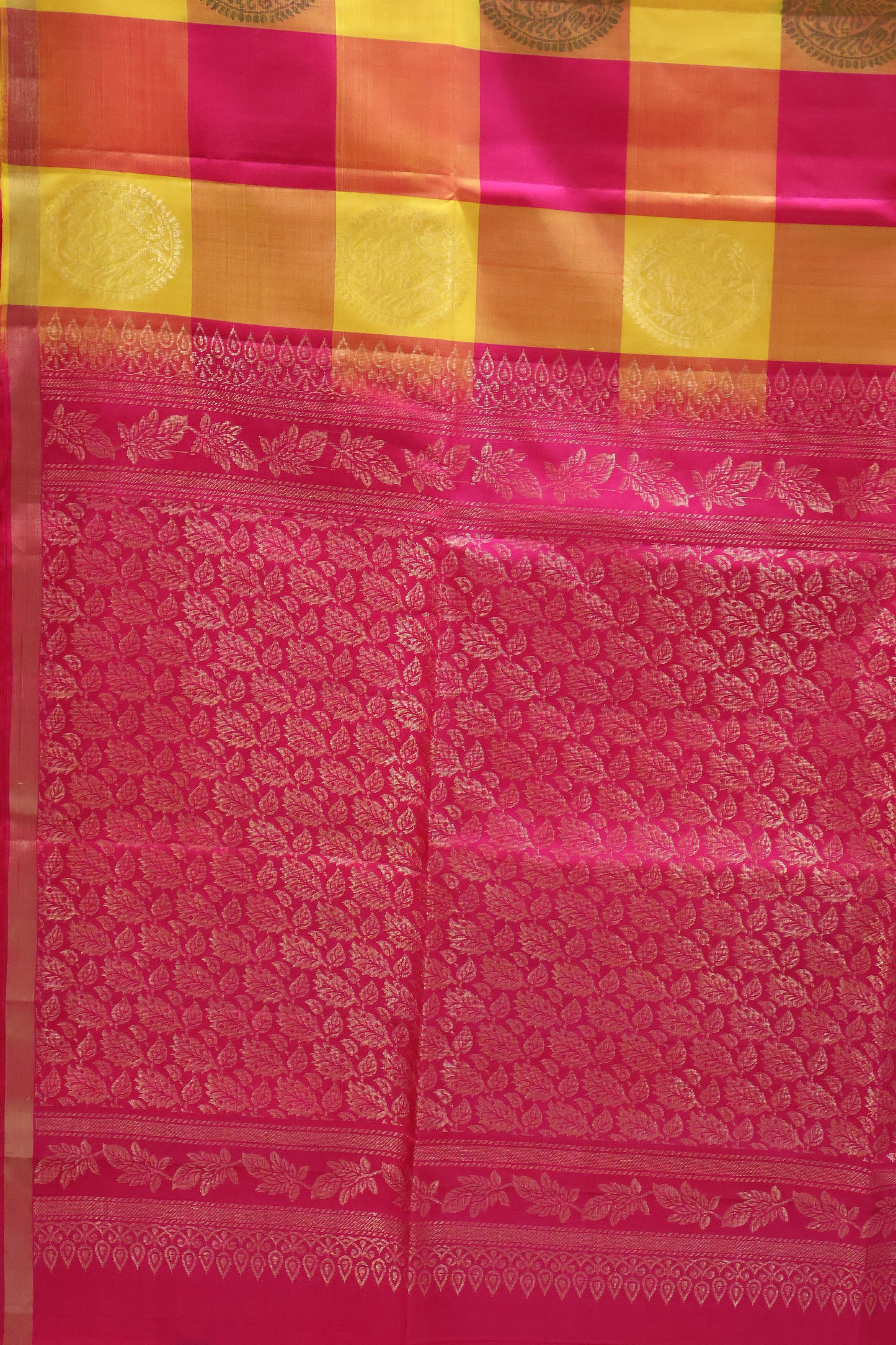 Pure Soft Silk Saree - Mustard