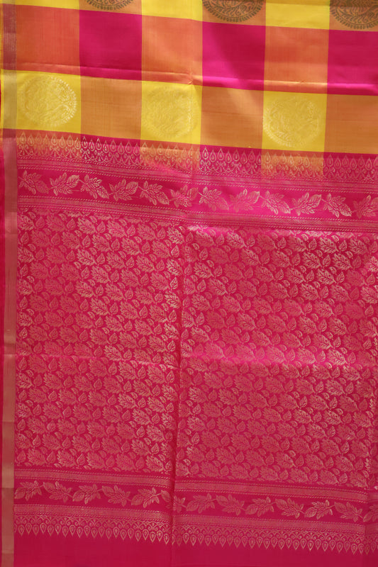 Pure Soft Silk Saree - Mustard
