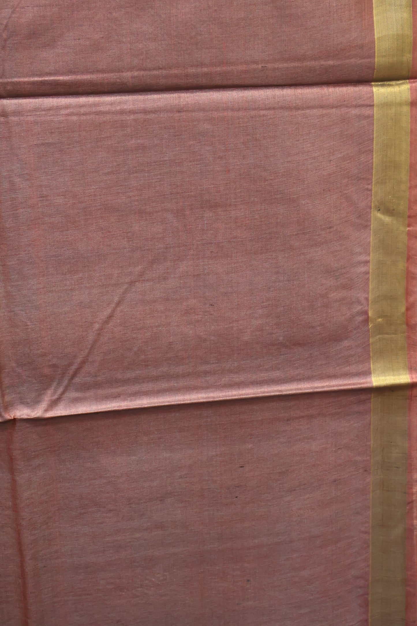Pure Tussar Saree - Pastle Maroon Pichwai Zari
