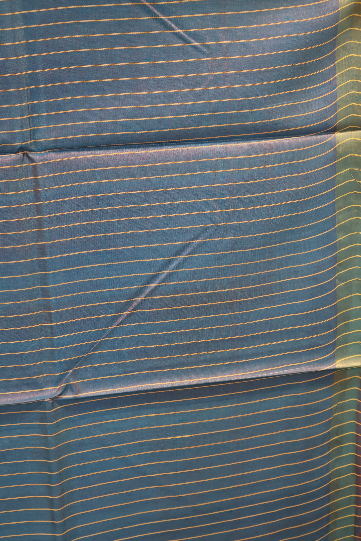 Pure Tussar Saree - Smoky Voilet Pichwai Zari