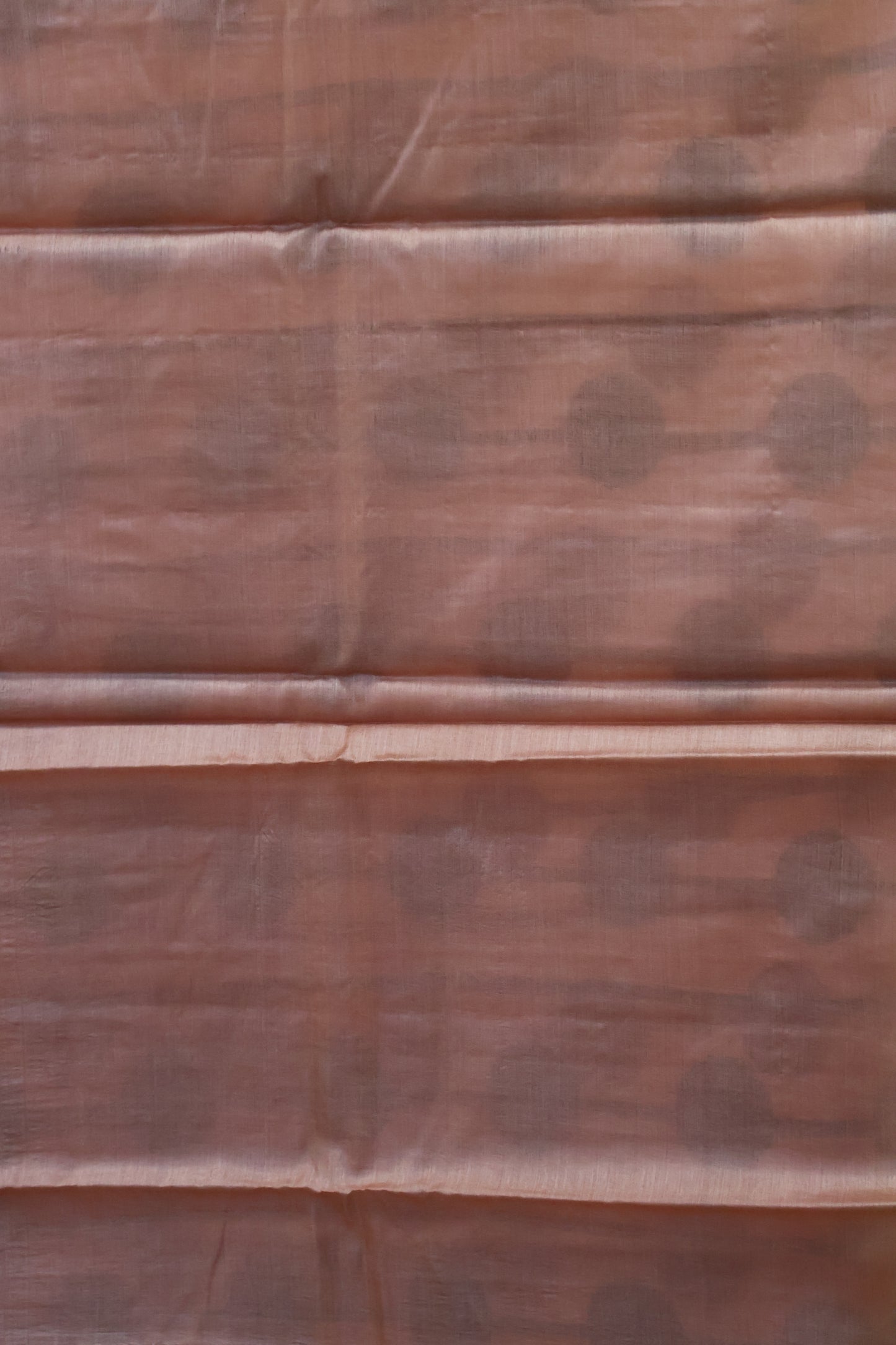 Pure Tussar Saree - Lite Brown