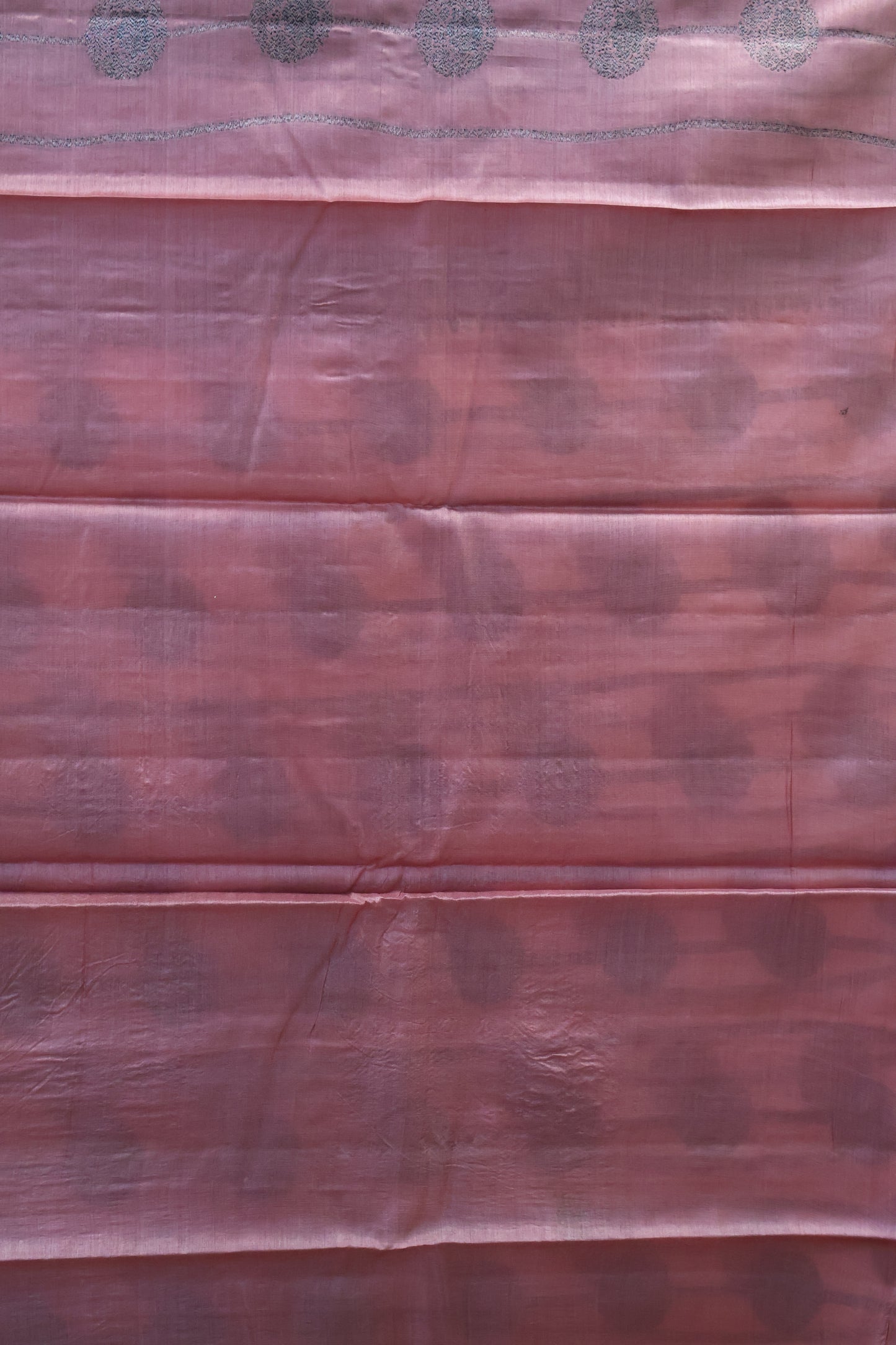 Pure Tussar Saree - Dusky Rose