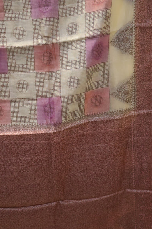 Pure Tussar Saree - Pink