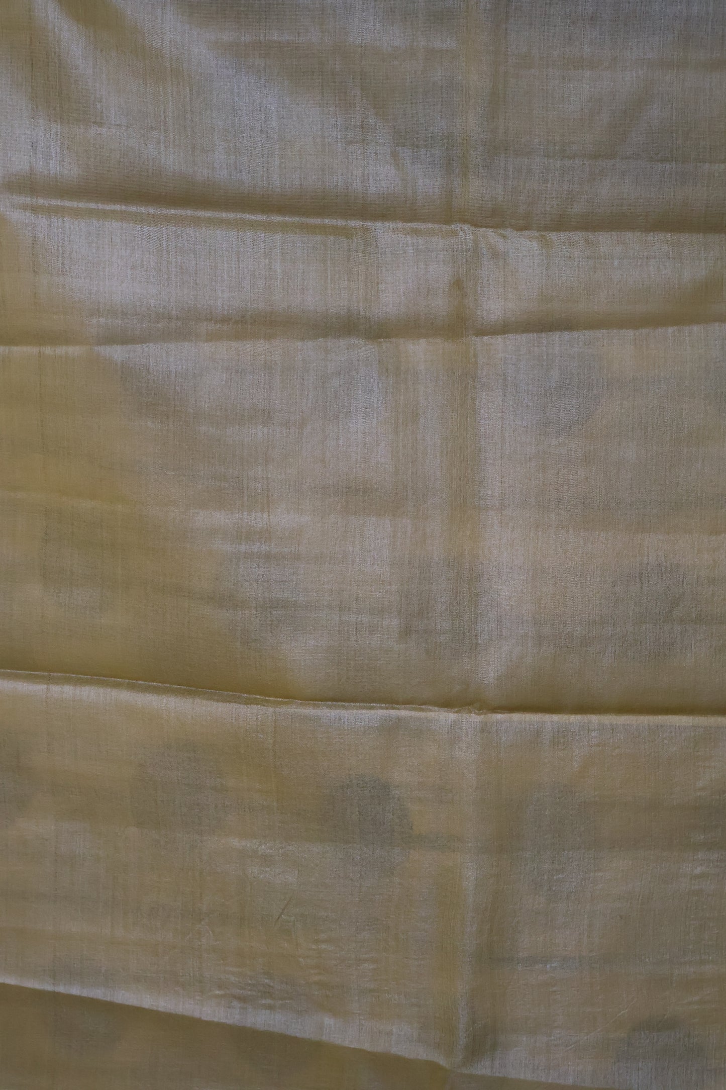 Pure Tussar Saree - Metalic Green