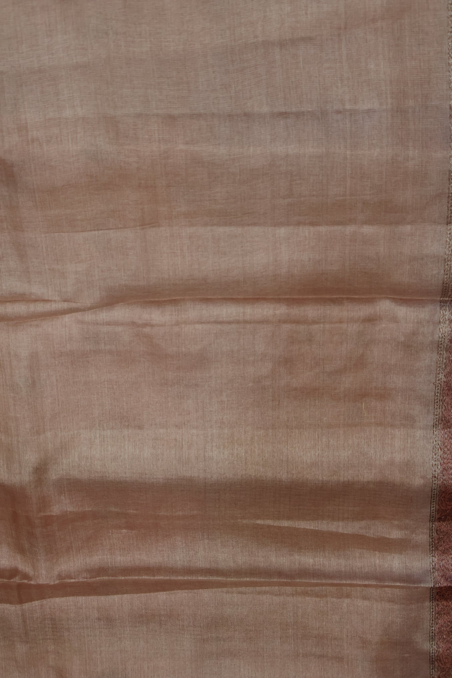 Pure Tussar Saree -Dusky Rose Raindrop Design