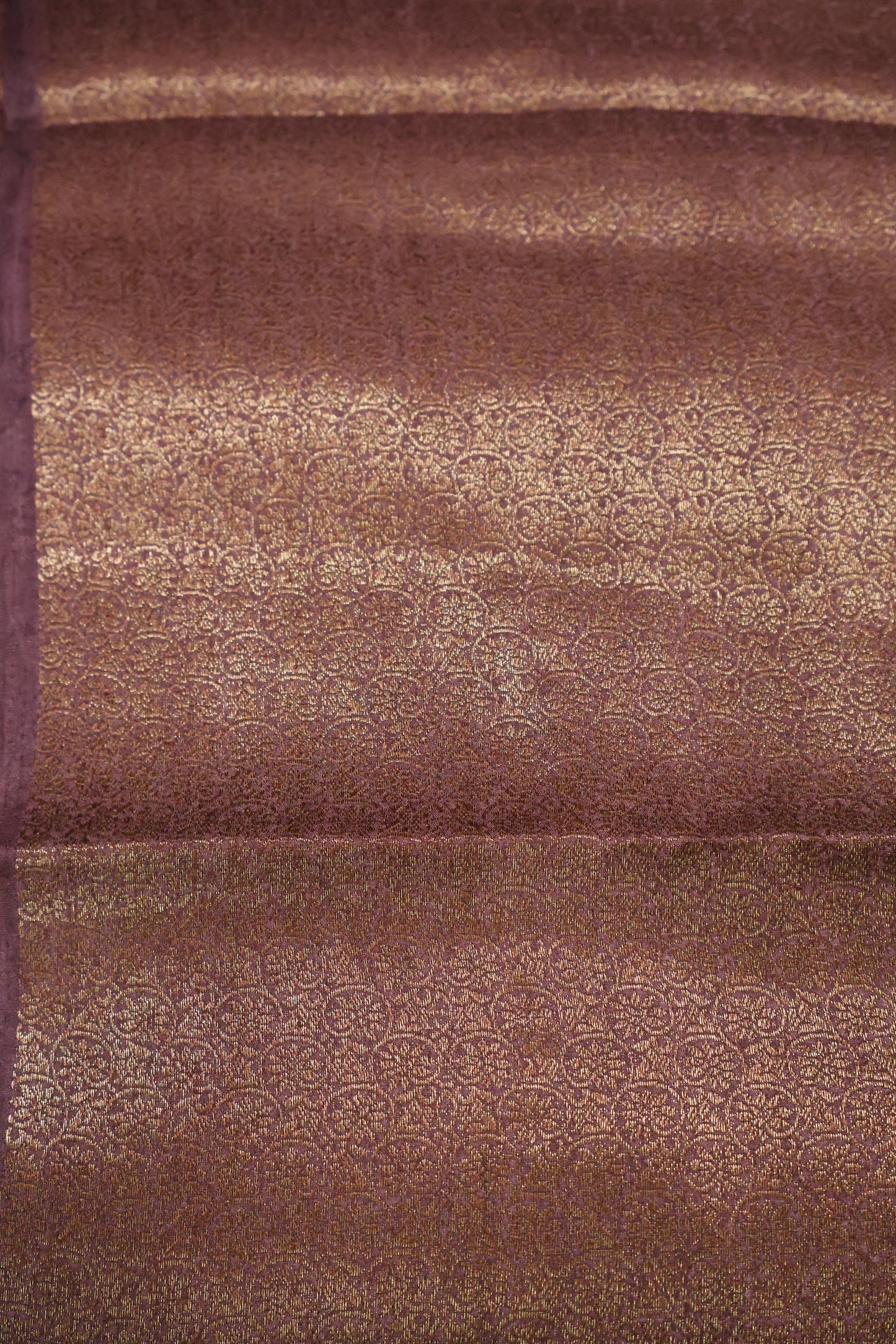 Printed Bamboo Silk Saree-Wine