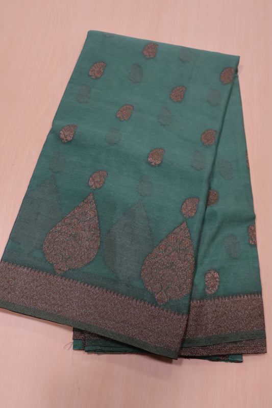 Banarasi Georgette Saree -Sea Green
