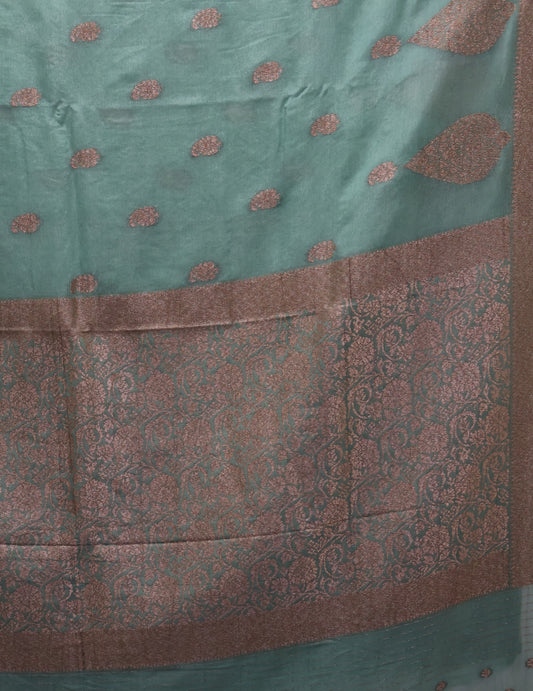 Banarasi Georgette Saree -Sea Green