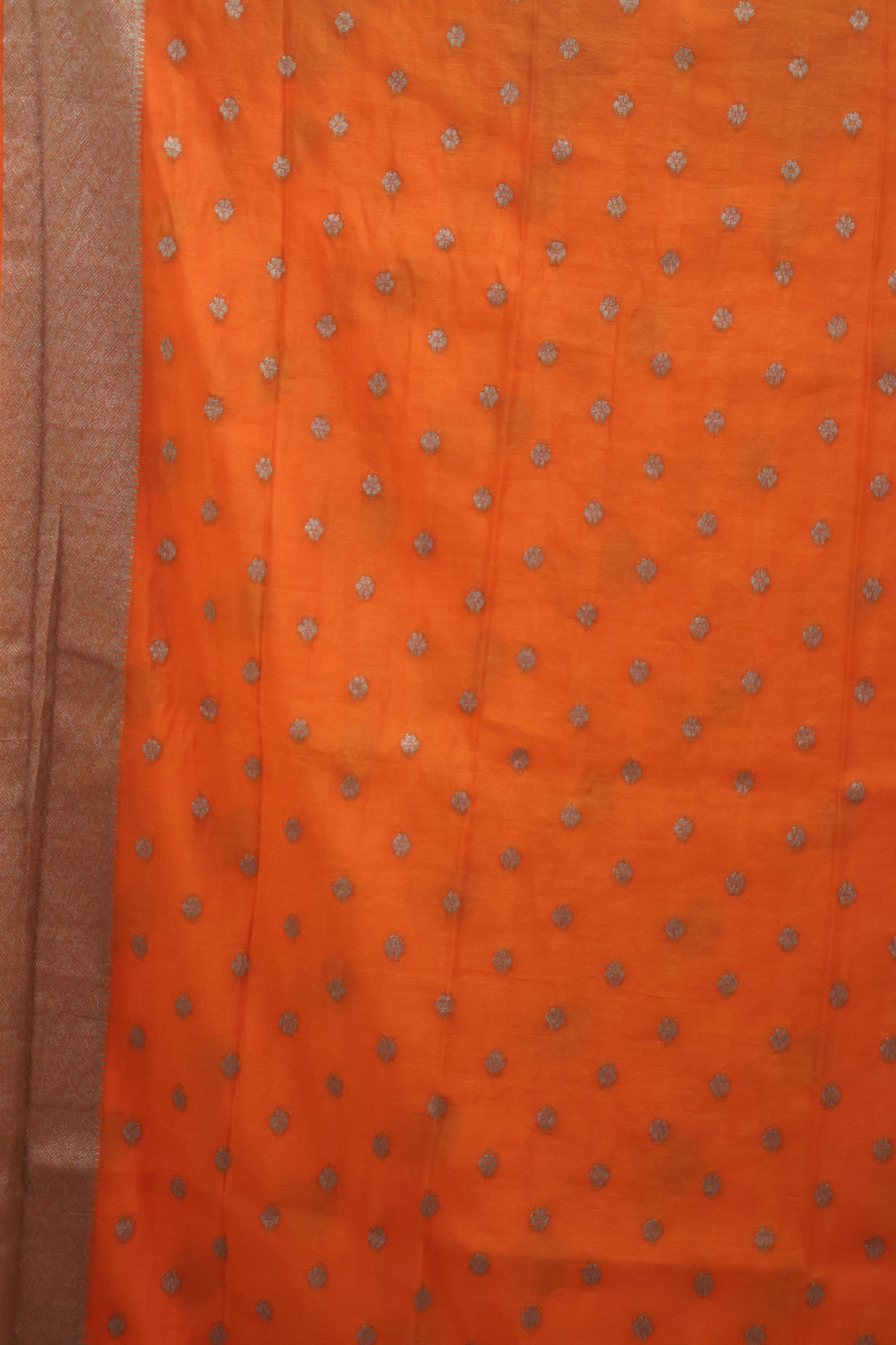 Banarasi Georgette Saree - Orange