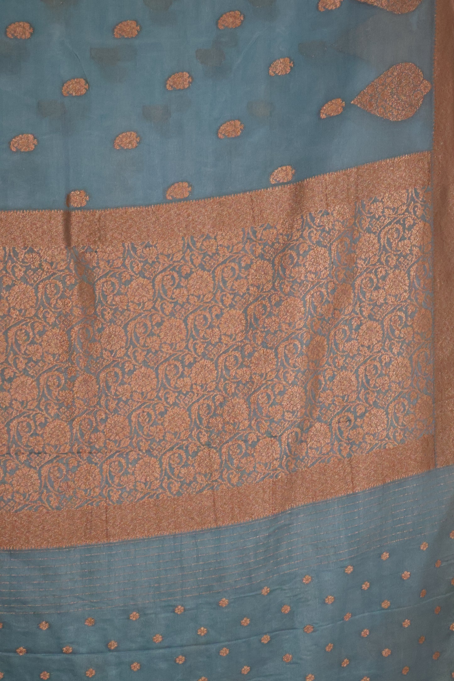 Banarasi Georgette Saree - Water Blue