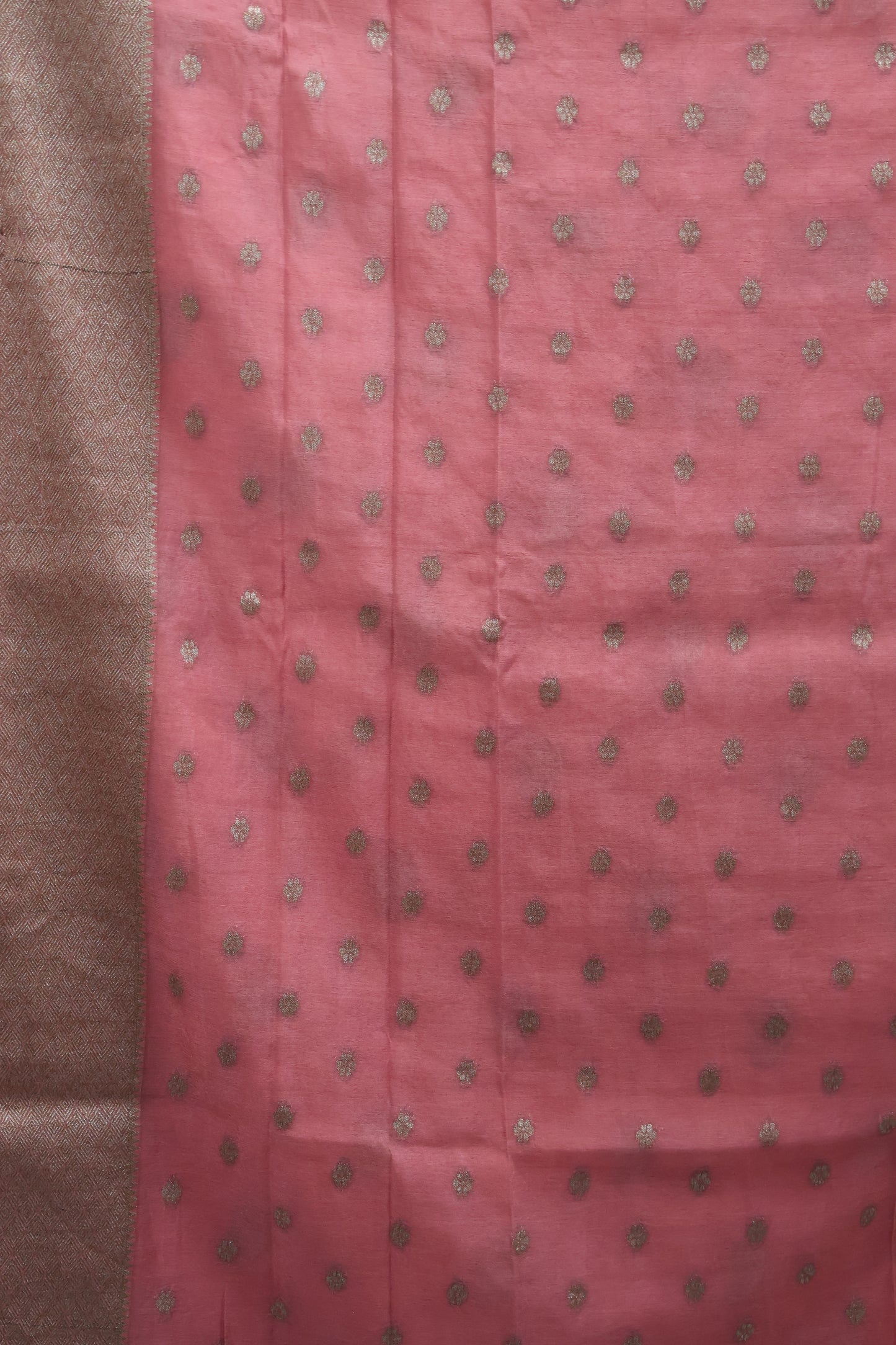 Banarasi Georgette Saree - Pastel Pink