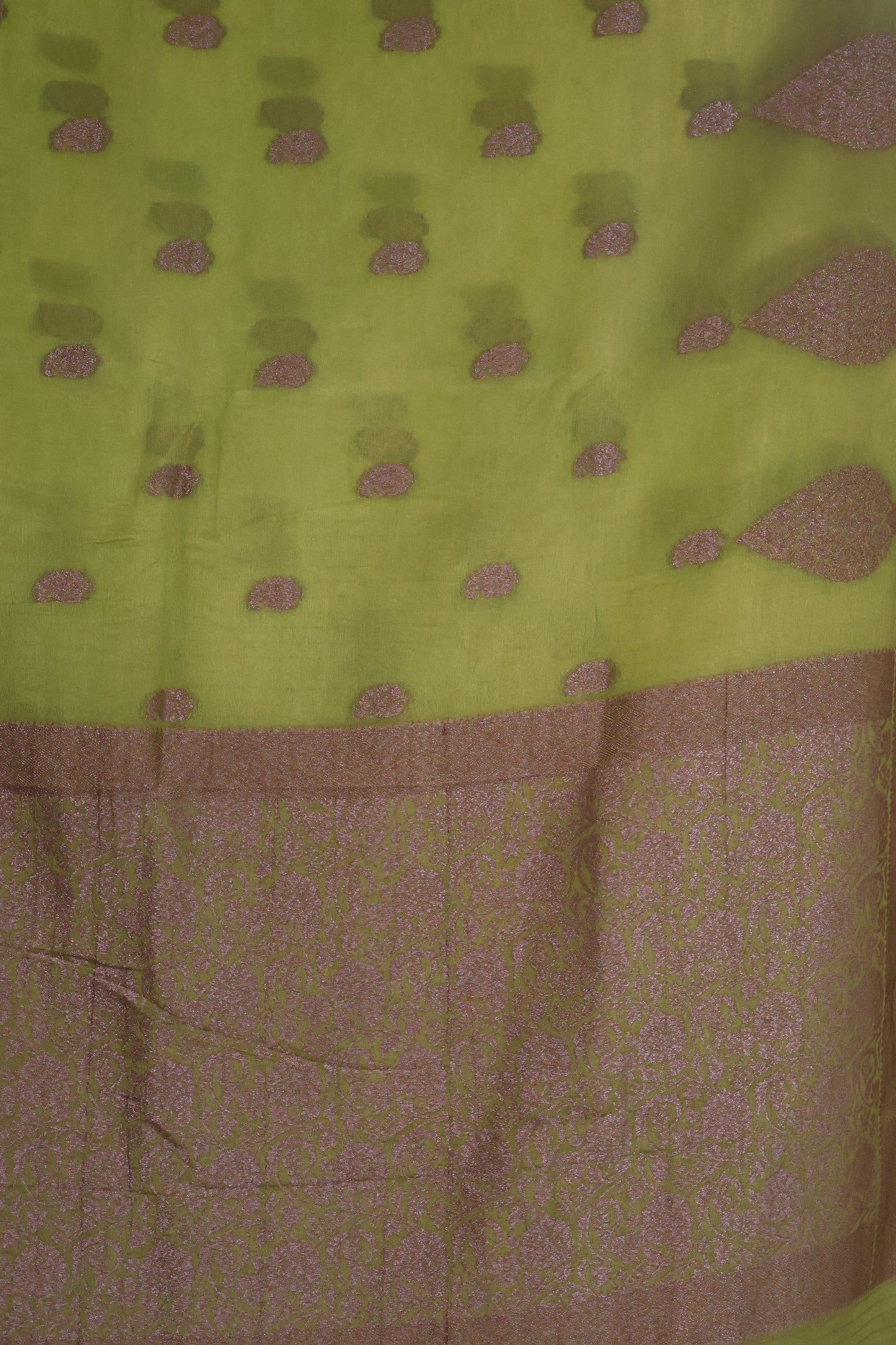 Banarasi Georgette Saree - Green