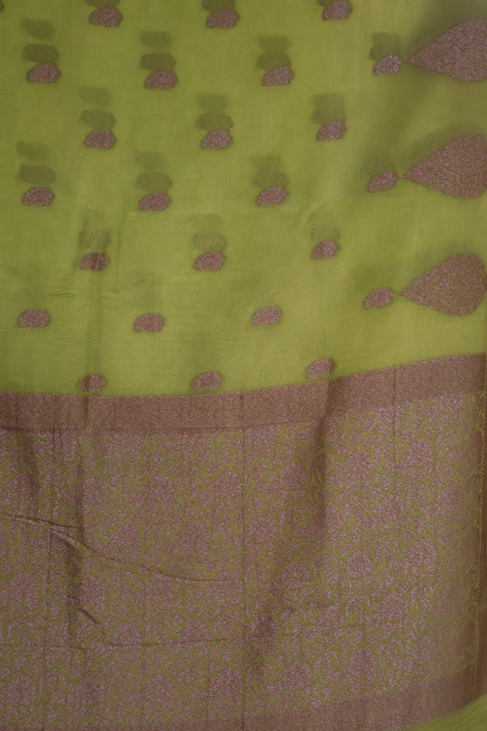 Banarasi Georgette Saree - Green