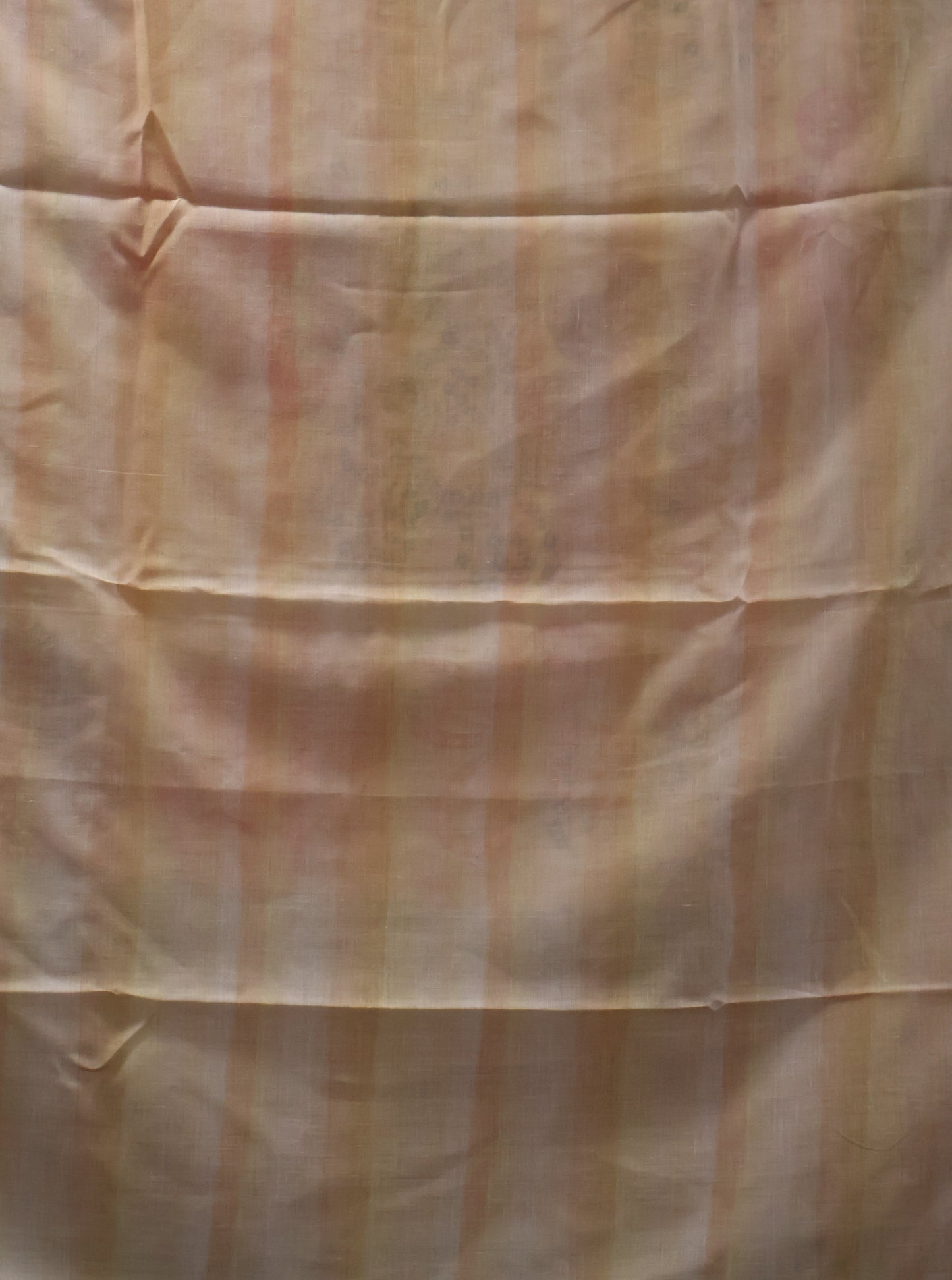 Linen Chanderi Saree-Sea Green Big Border