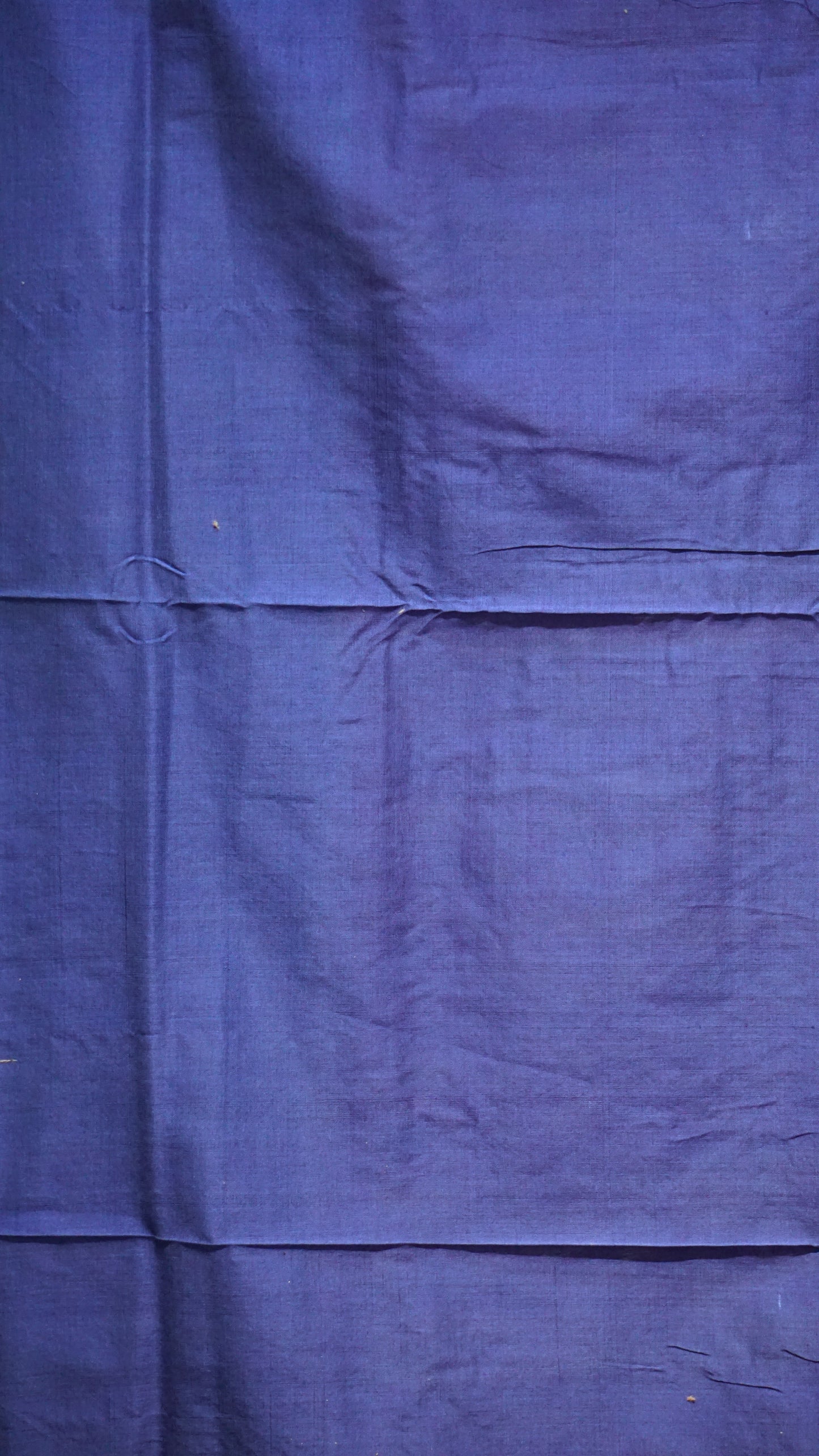 Pochampally Cotton double Ikkat Saree Red - Blue